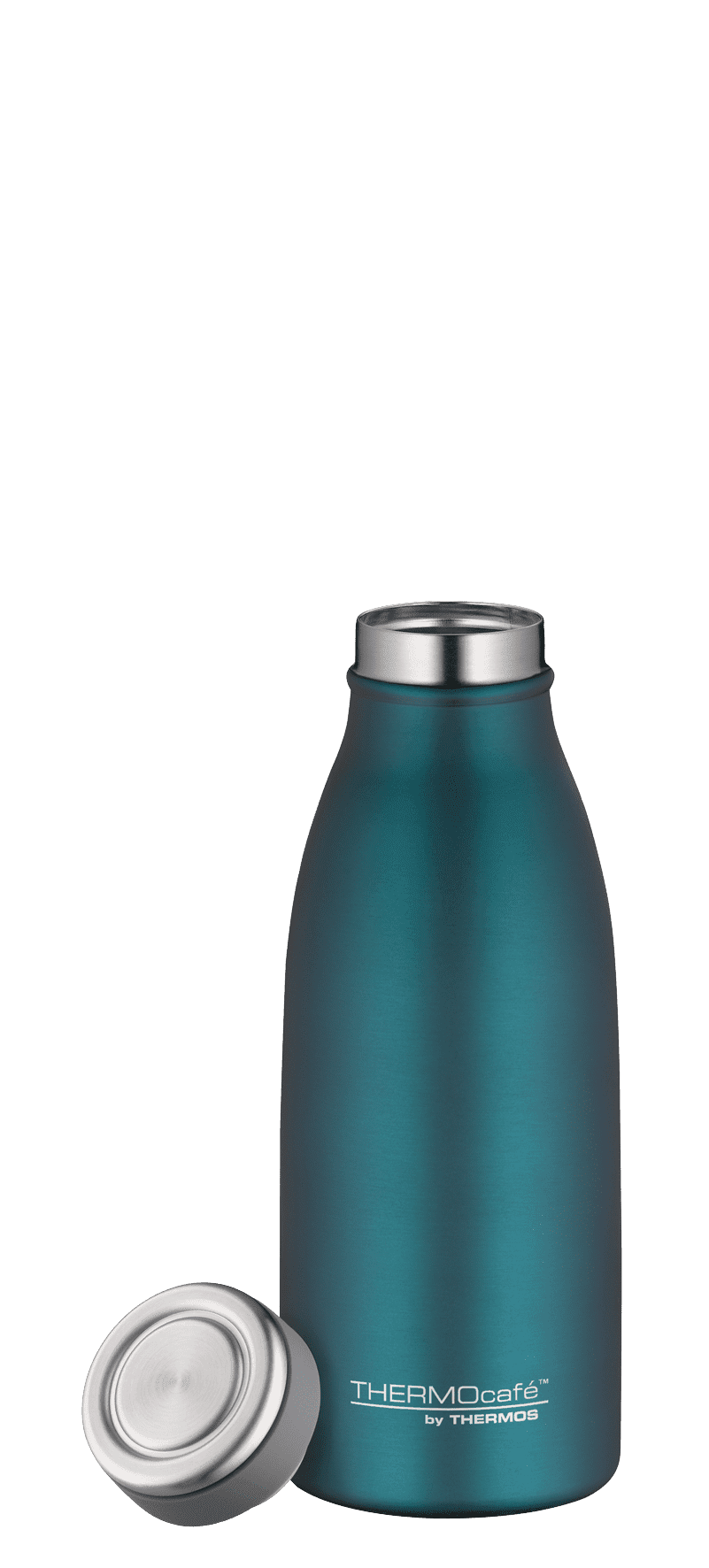 Thermos Isolierflasche TC BOTTLE Blaugrün matt 0,35l