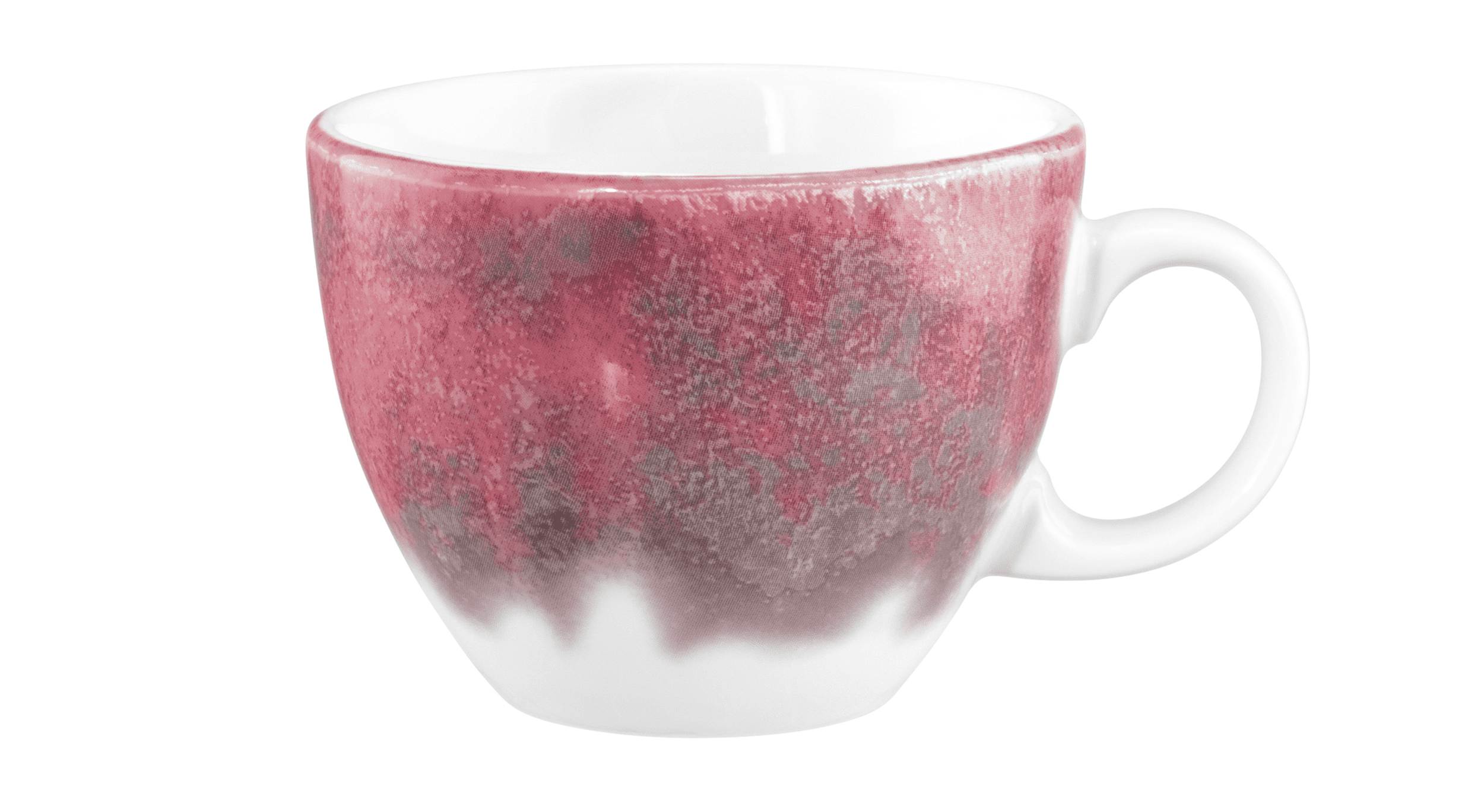 Seltmann Porzellan Modern Life Batik Hibiskus Obere zur Cappuccinotasse 1131