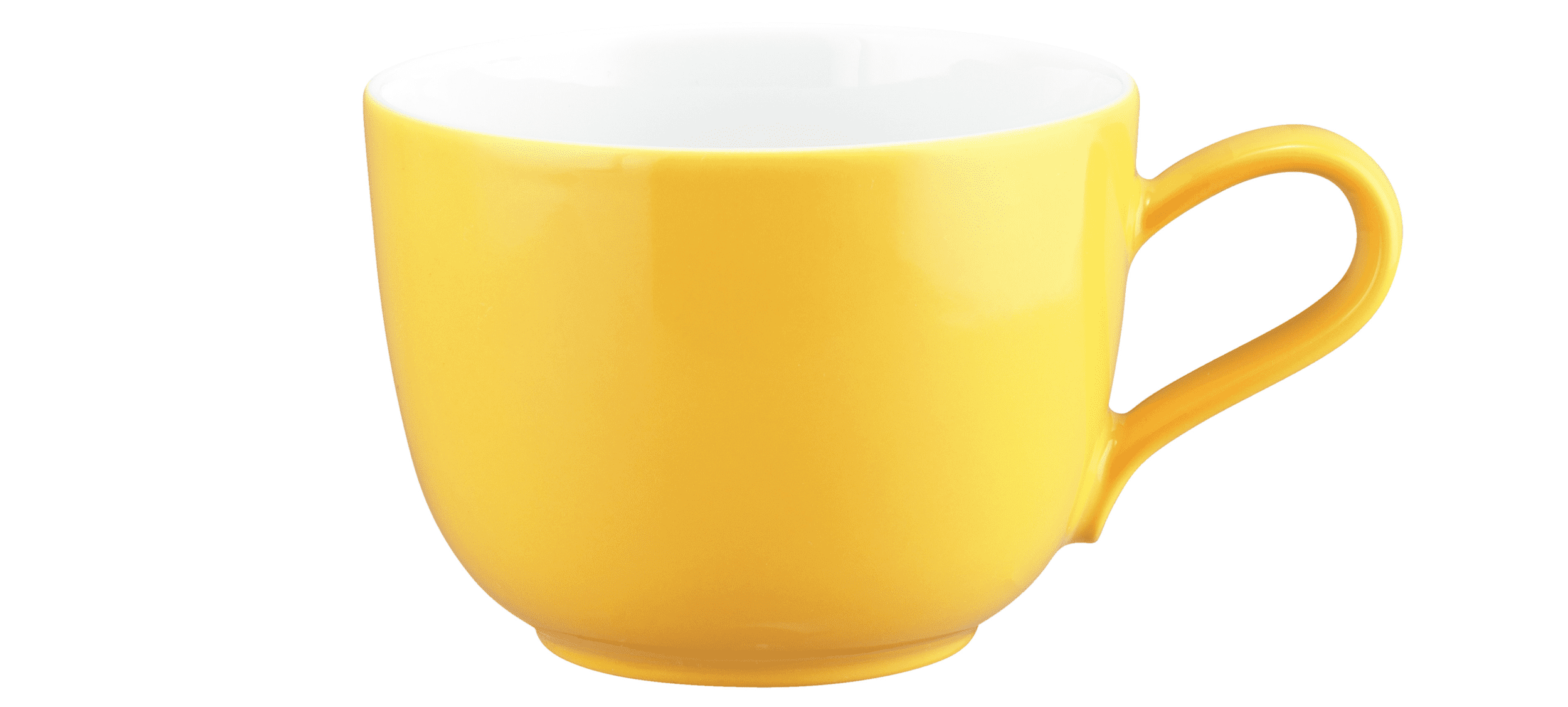 Seltmann Porzellan Liberty Pure Colors yellow glow Kaffeeobertasse 0,26 l