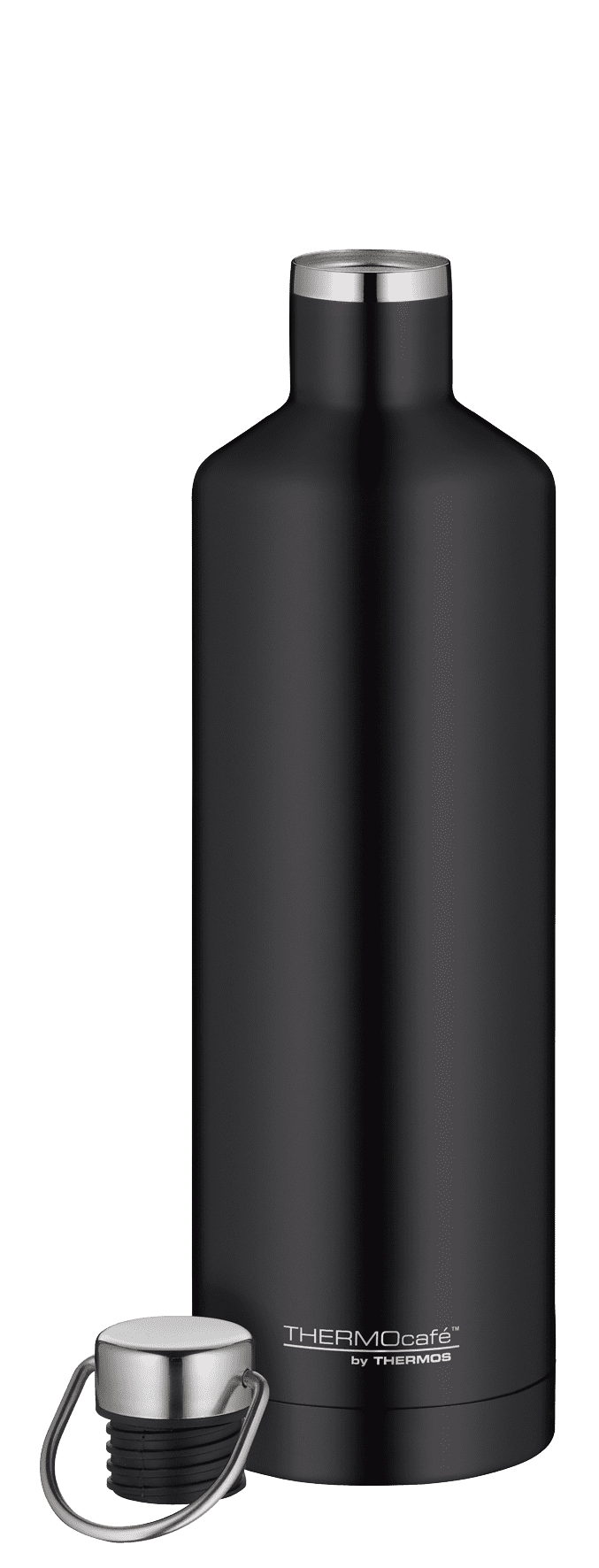 Thermos Isolierflasche TRAVELER Bottle Anthrazitschwarz matt 0,75 l