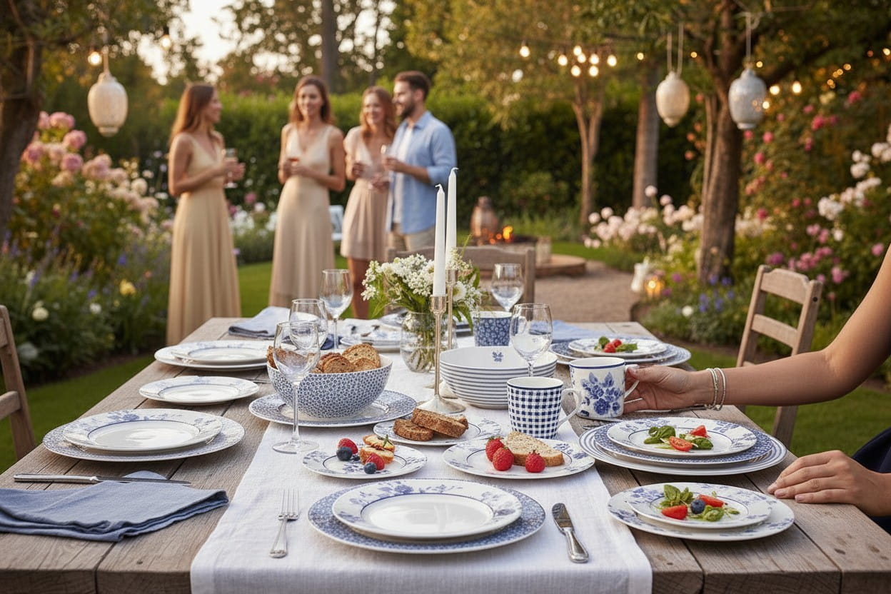 Laura Ashley Blueprint Porzellan Lifestyle