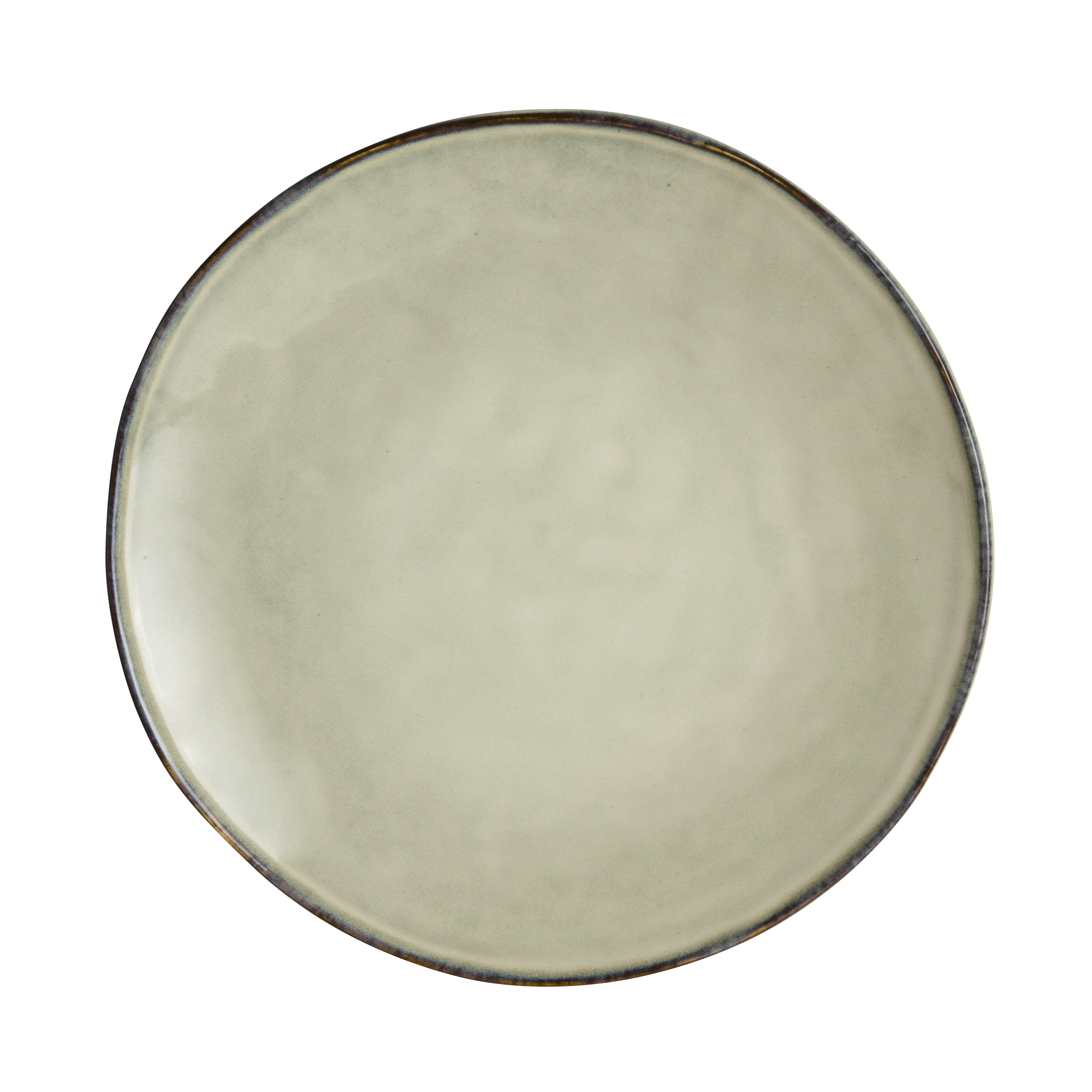 Dutch Rose Organic Teller 26,5 cm creme