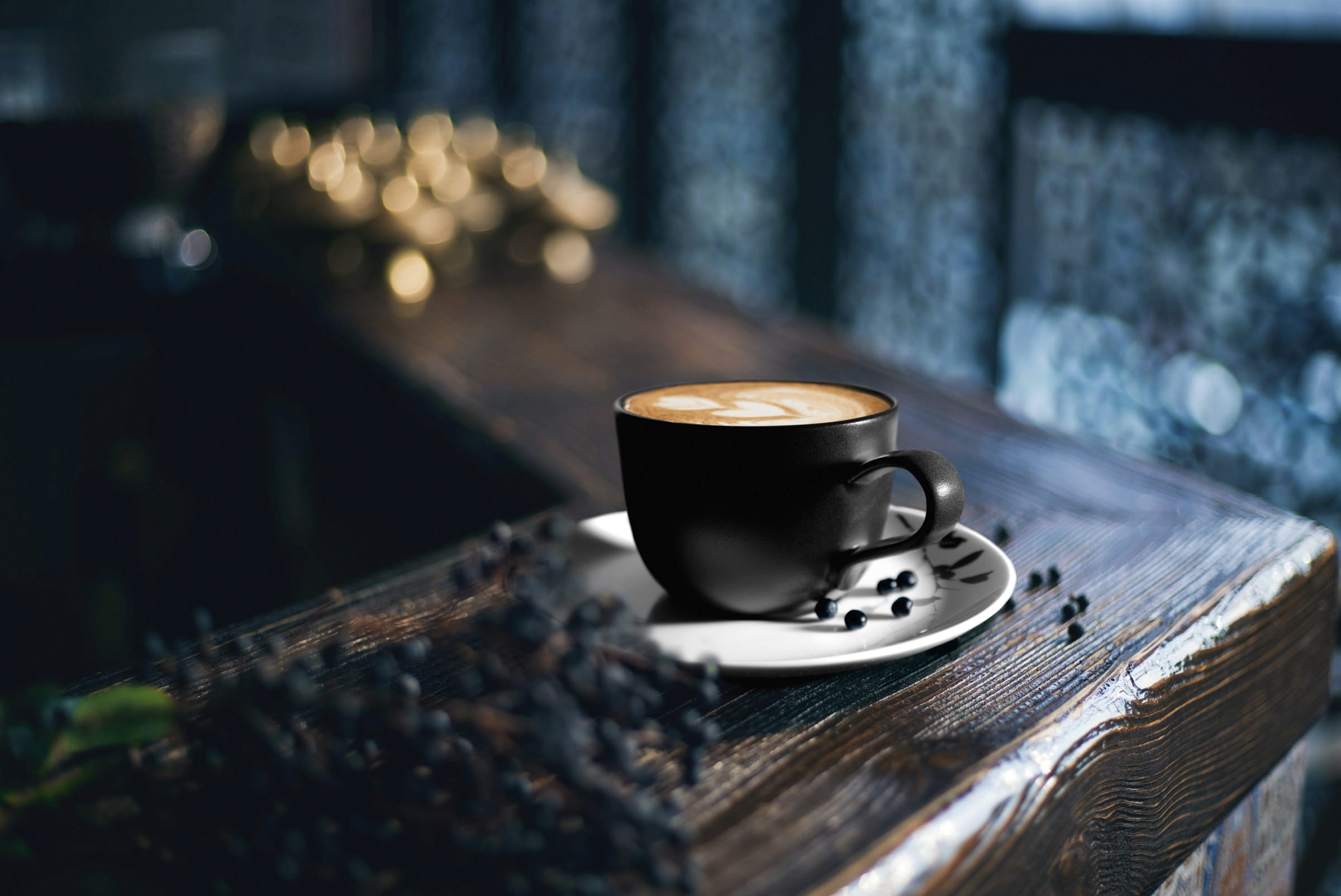 Seltmann Porzellan Liberty Velvet Black Milchkaffeeobertasse 0,38 l