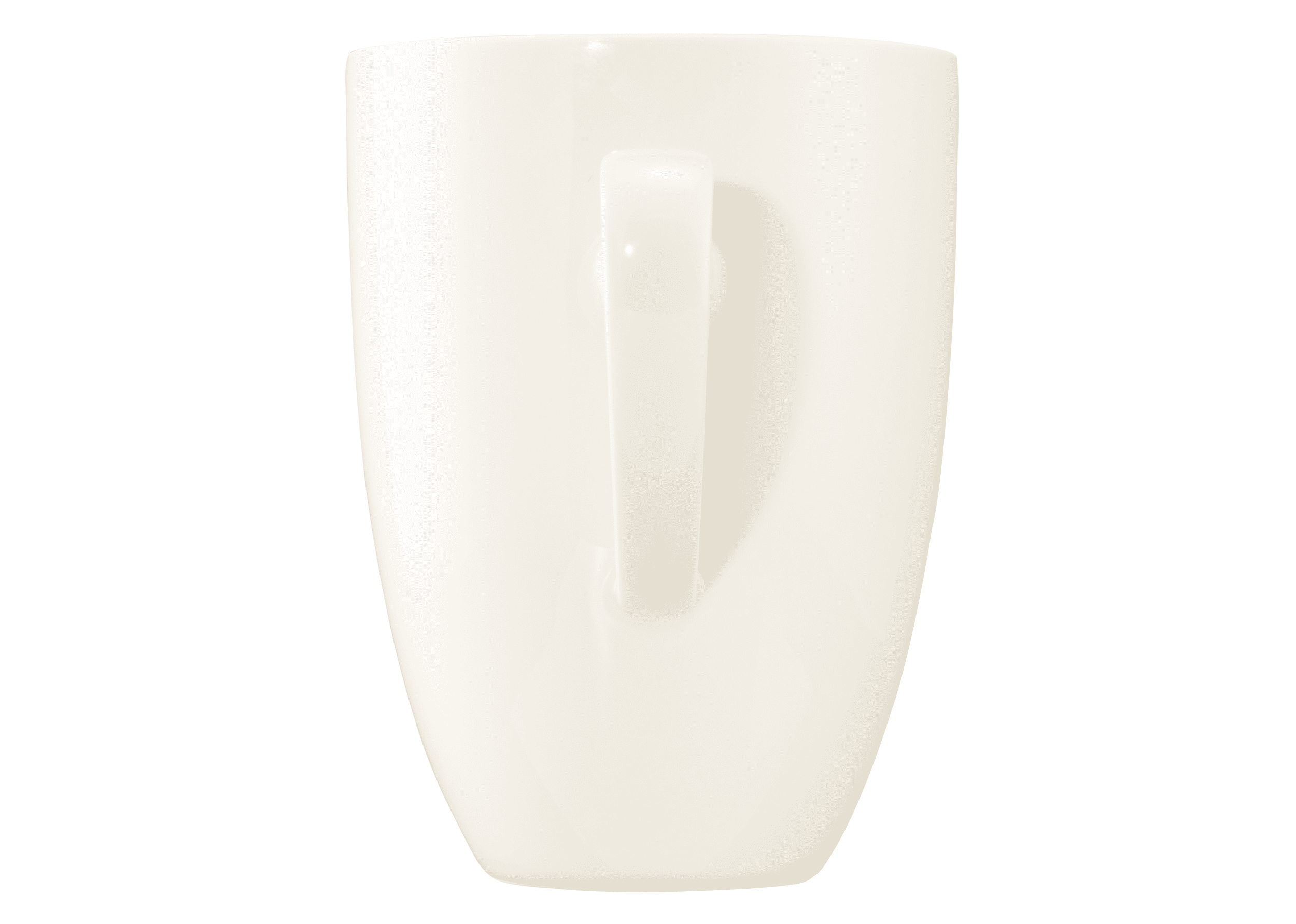 Seltmann Porzellan Savona Uni Becher mit Henkel 0,35 l