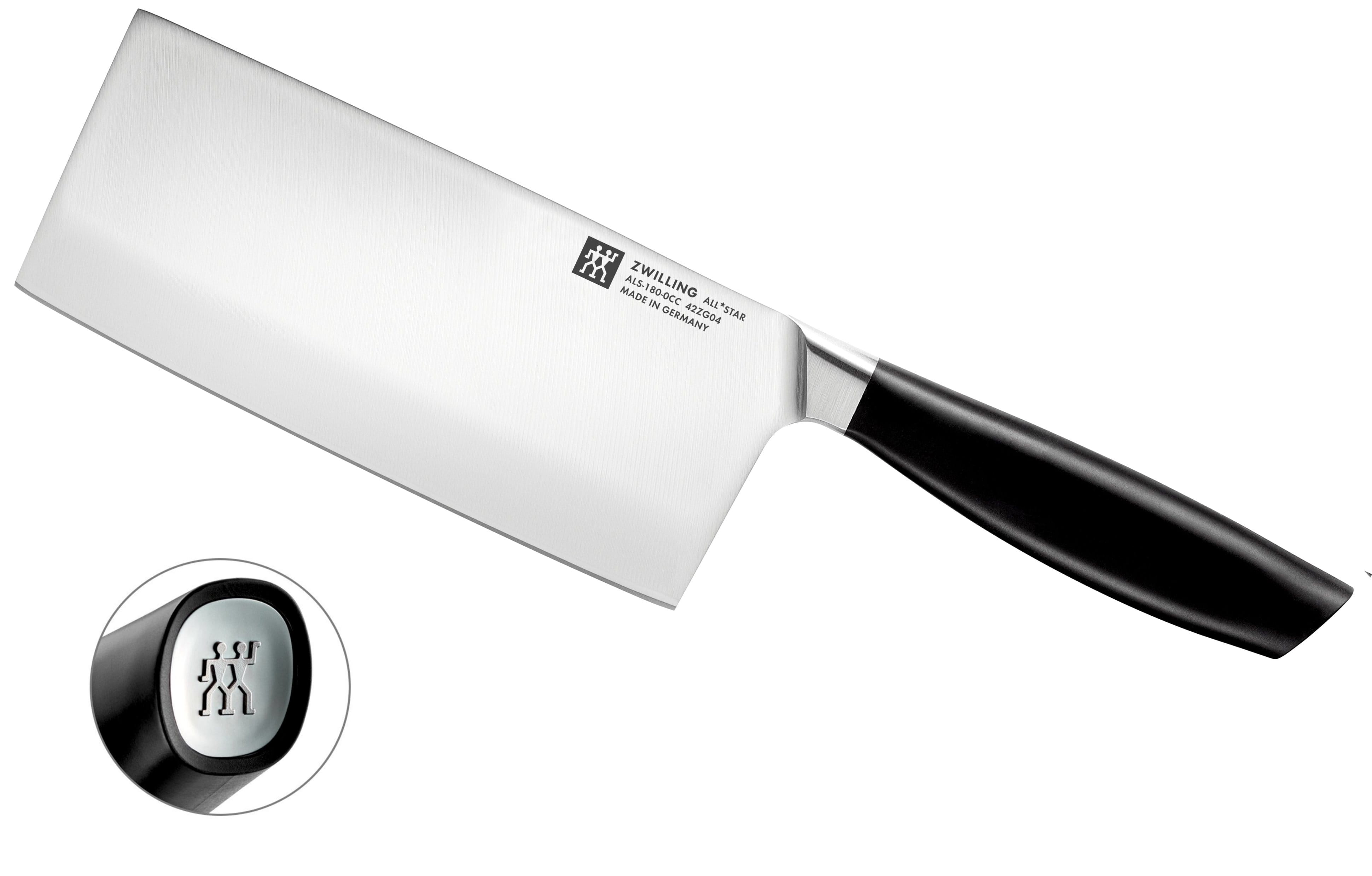 Zwilling All*Star Chinesisches Kochmesser 18 cm, Silber