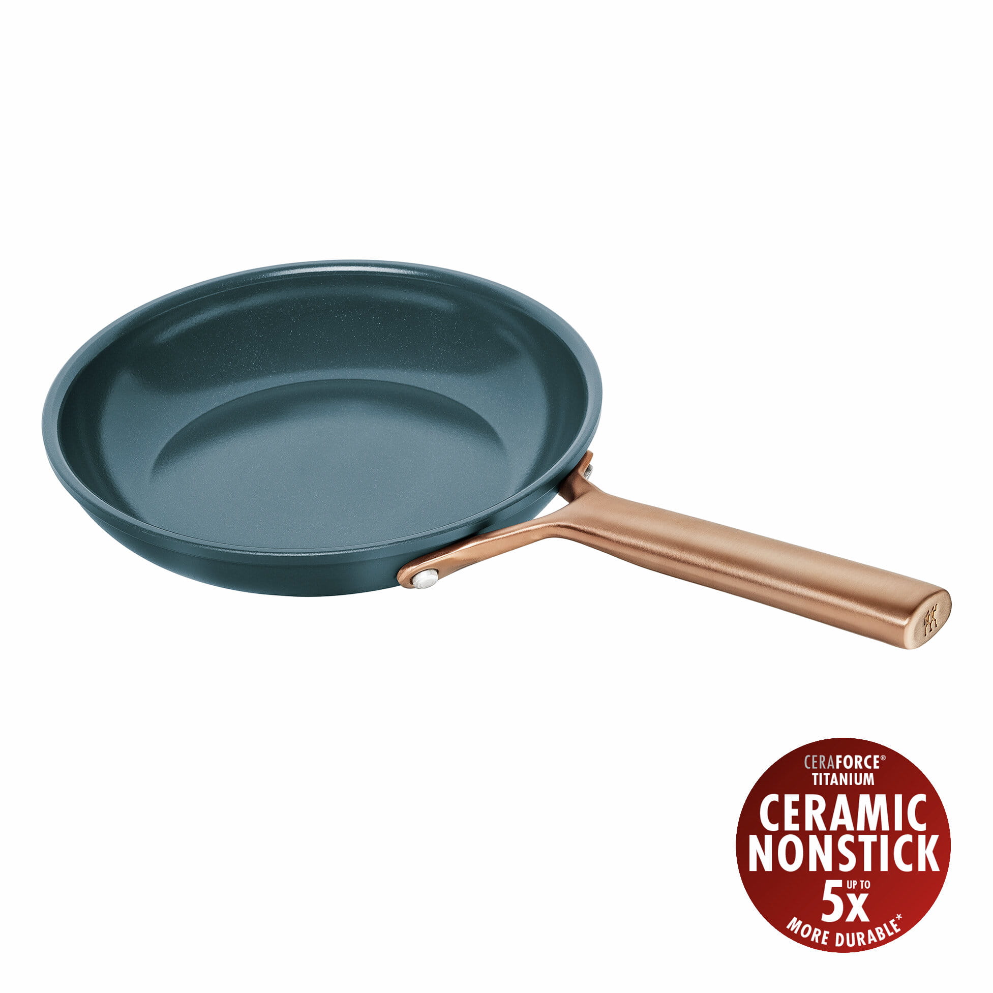 ZWILLING Milano Bratpfanne, 20 cm | Blau | Aluminium | Ceramic Titanium