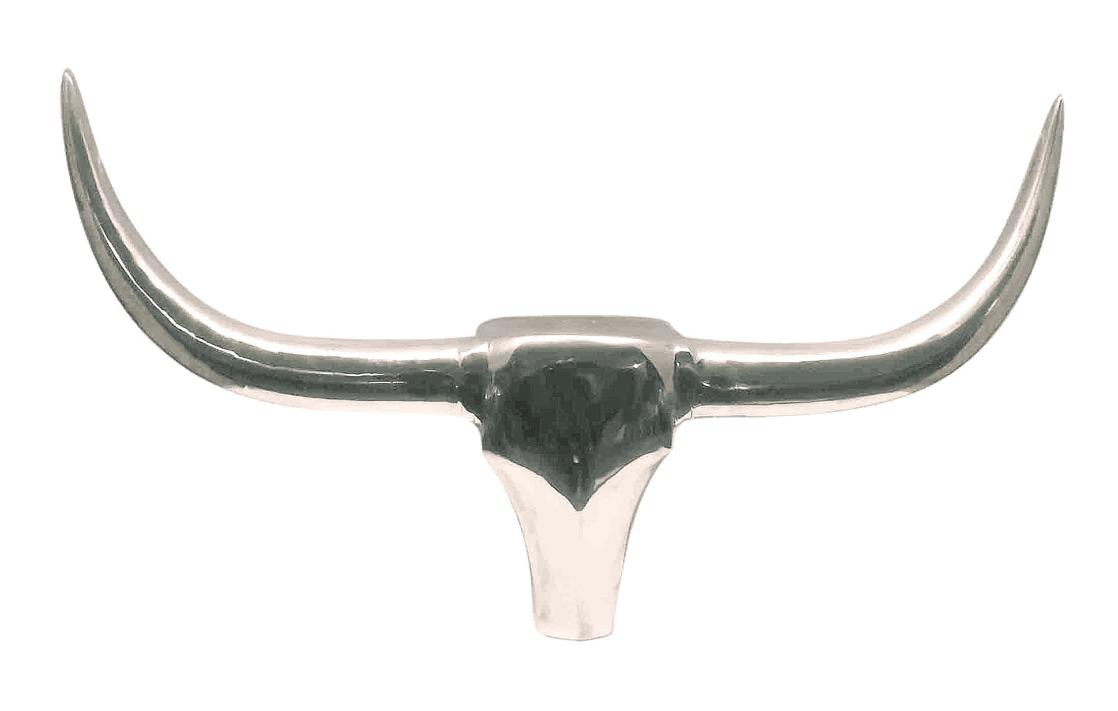 Lesli Living Wanddekoration Stier / Longhorn XXL Alu 91 x 56 x 10 cm