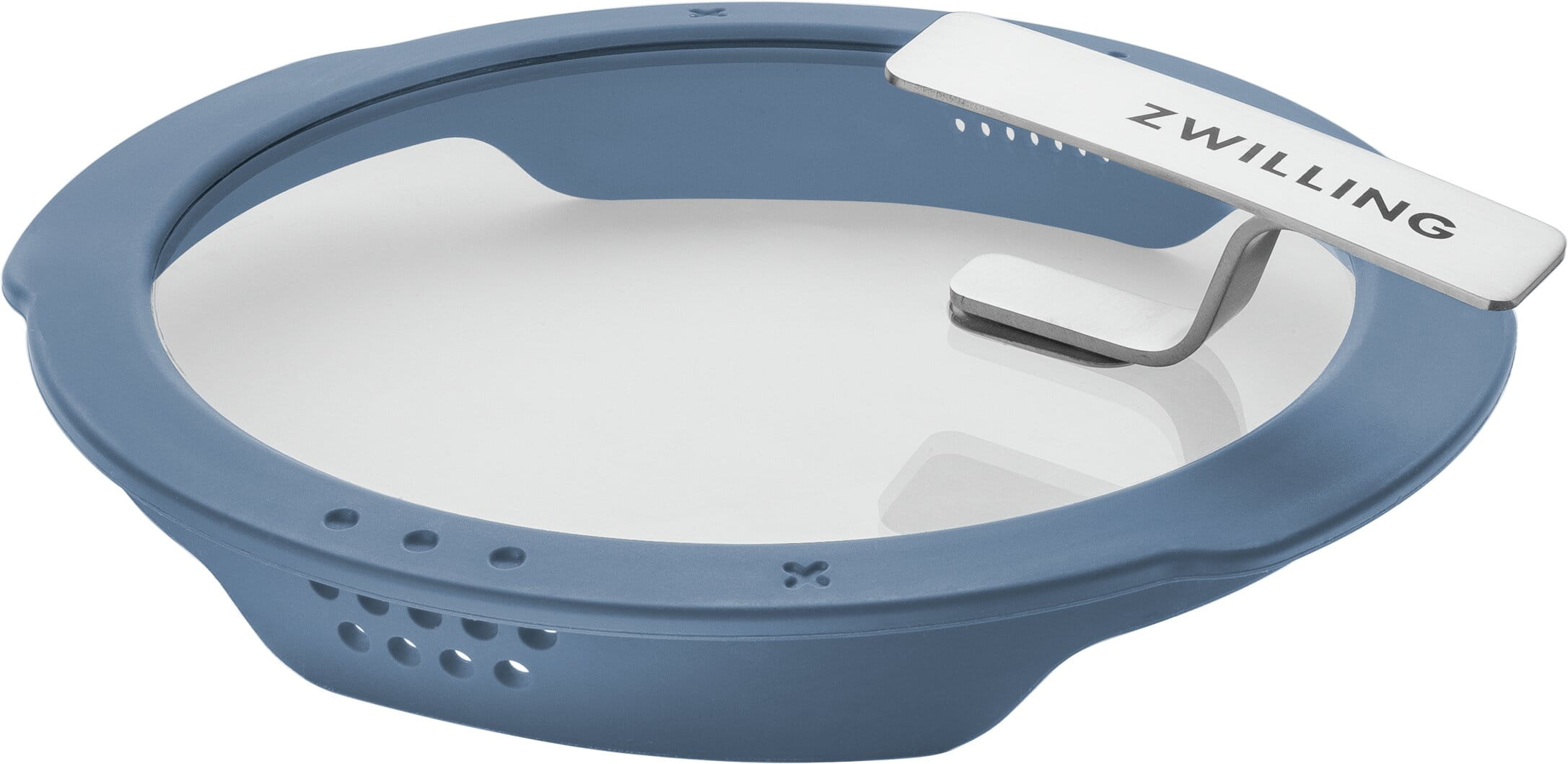 Zwilling Simplify Topfset Edelstahö Taubenblau Detailfoto