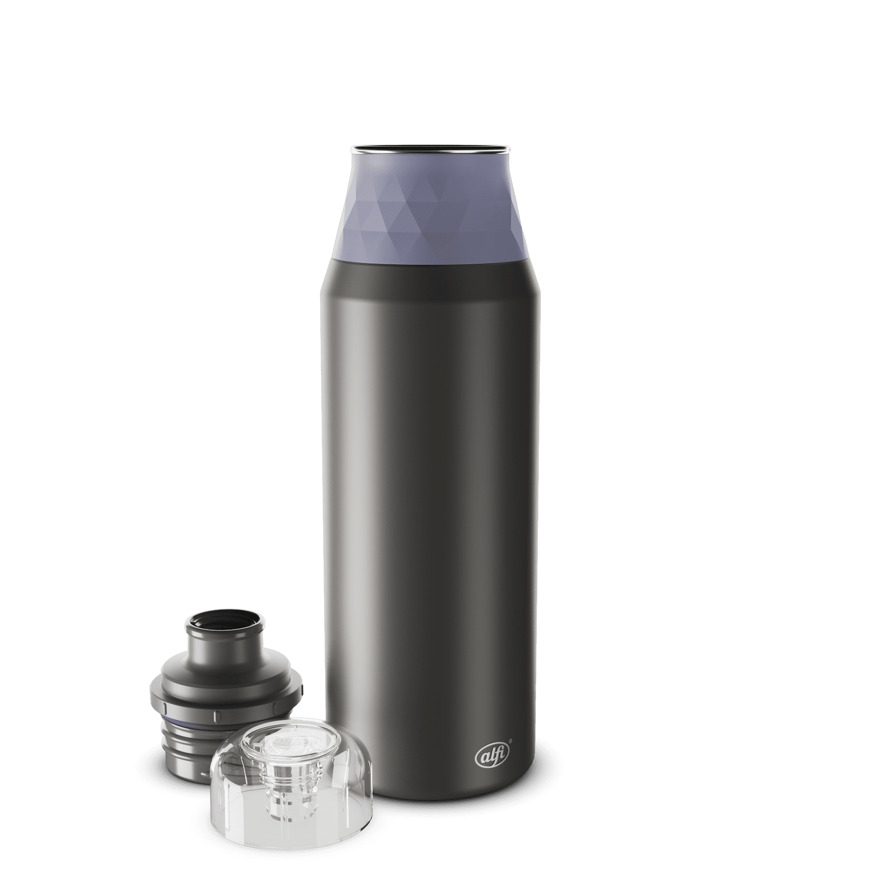 alfi Trinkflasche Endless Bottle FUSION cool grey/lavender 0,9 l