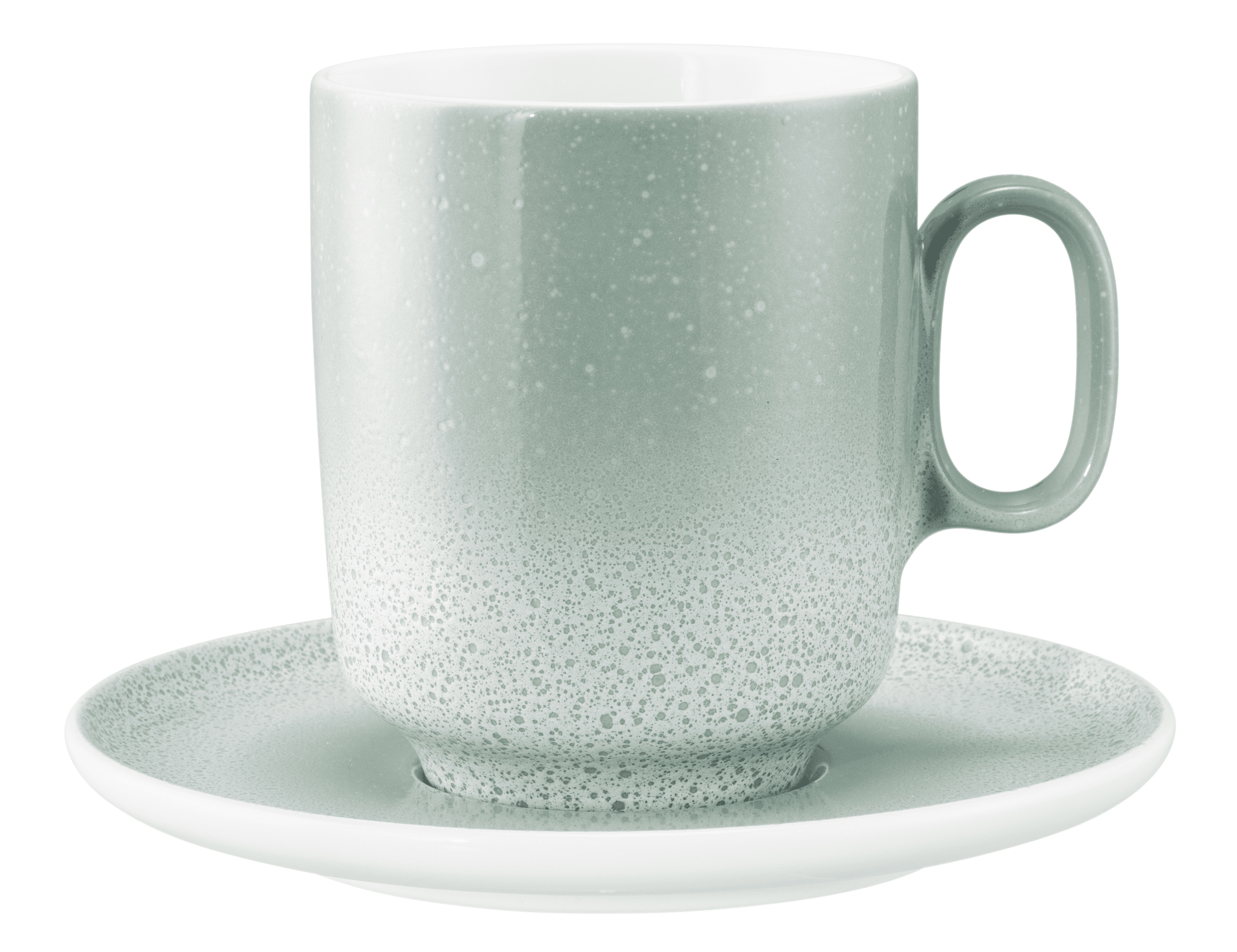 Seltmann Porzellan Sento Home Aura Mint Becher mit Henkel 0,40 l
