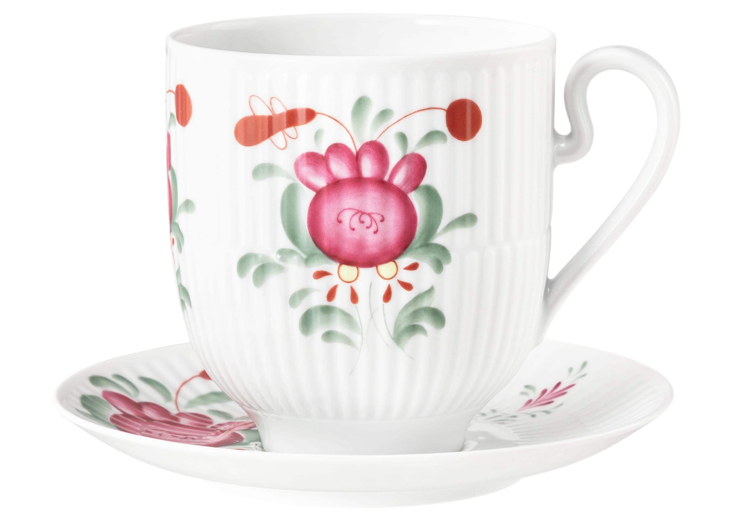 Seltmann Porzellan Amina Ostfriesenrose Becher mit Henkel 0,35 l