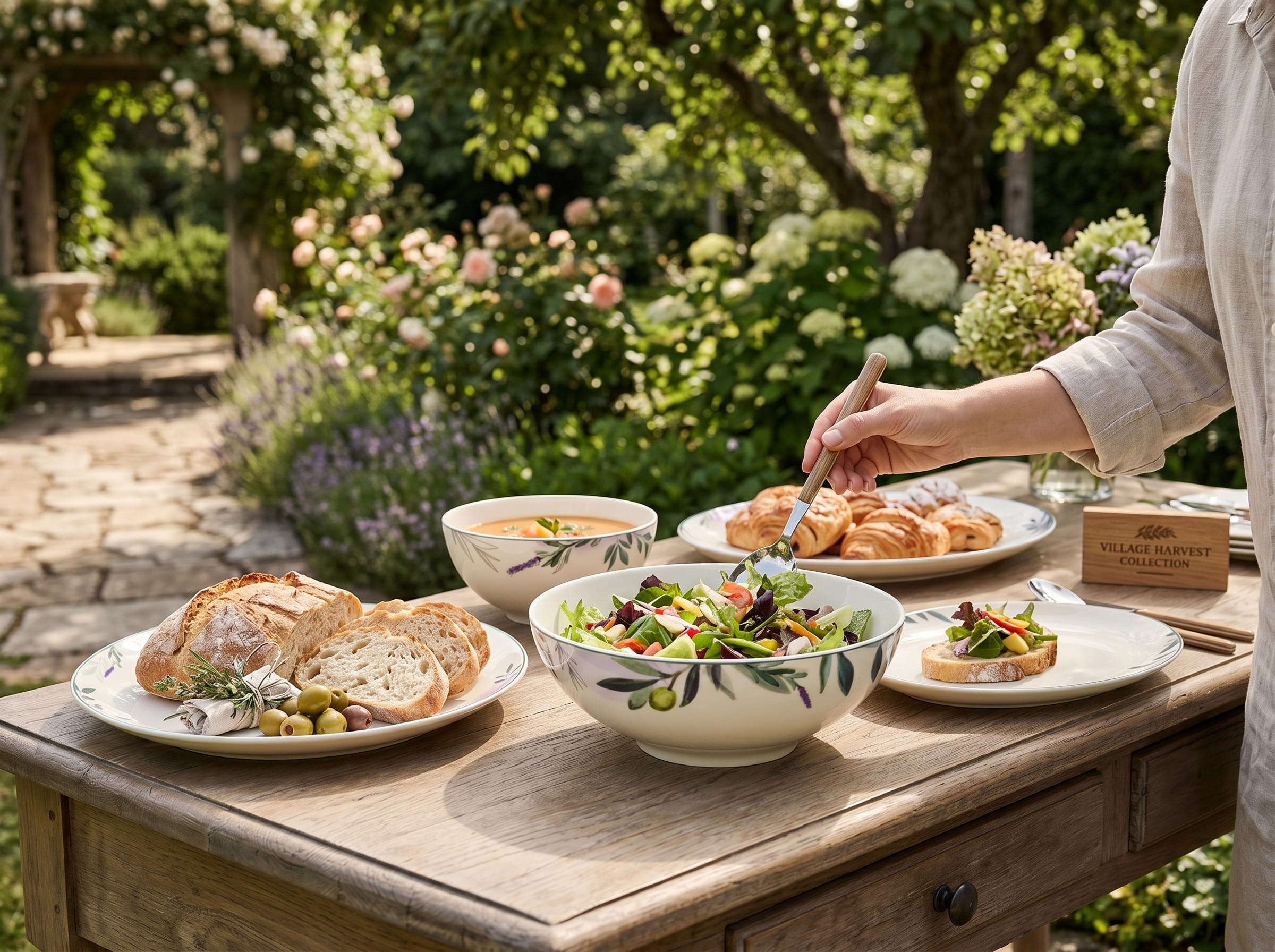 Seltmann Porzellan Savona Provence Lifestylefoto