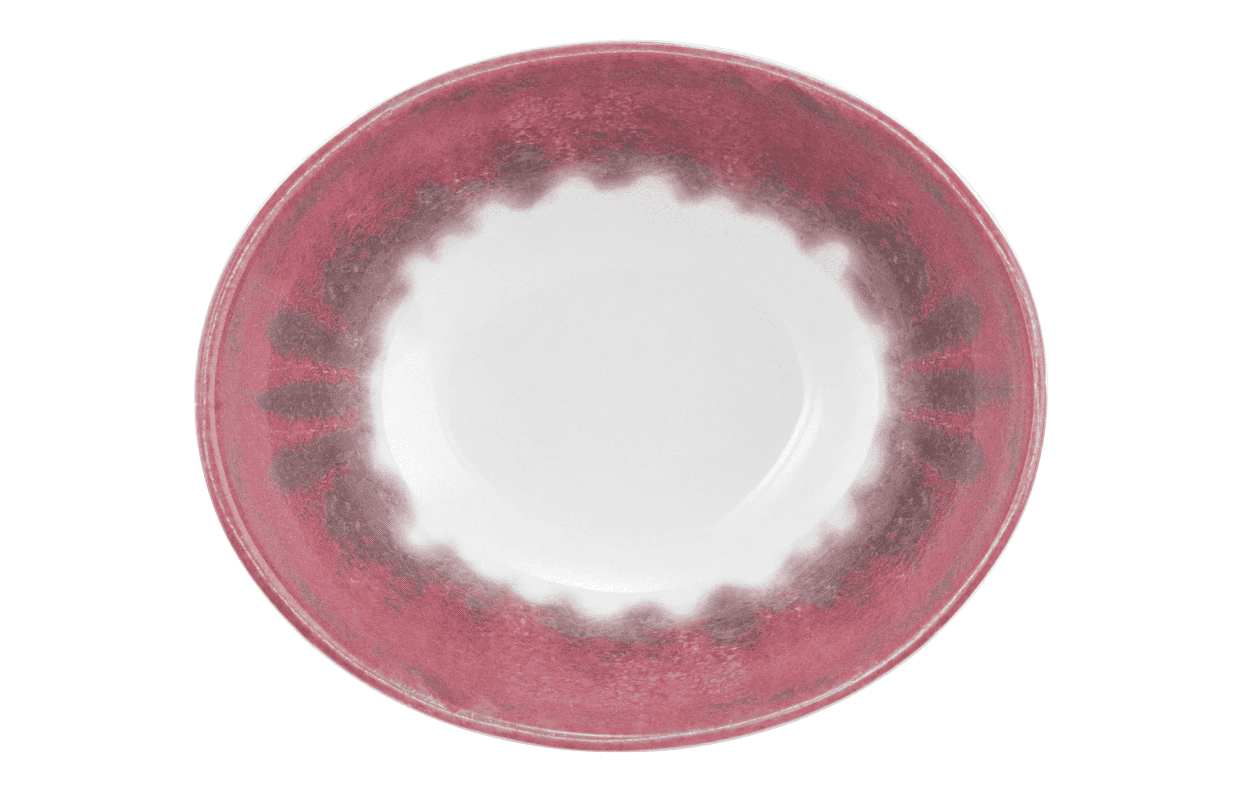 Seltmann Porzellan Modern Life Batik Hibiskus Suppenschale oval 5238 16 cm