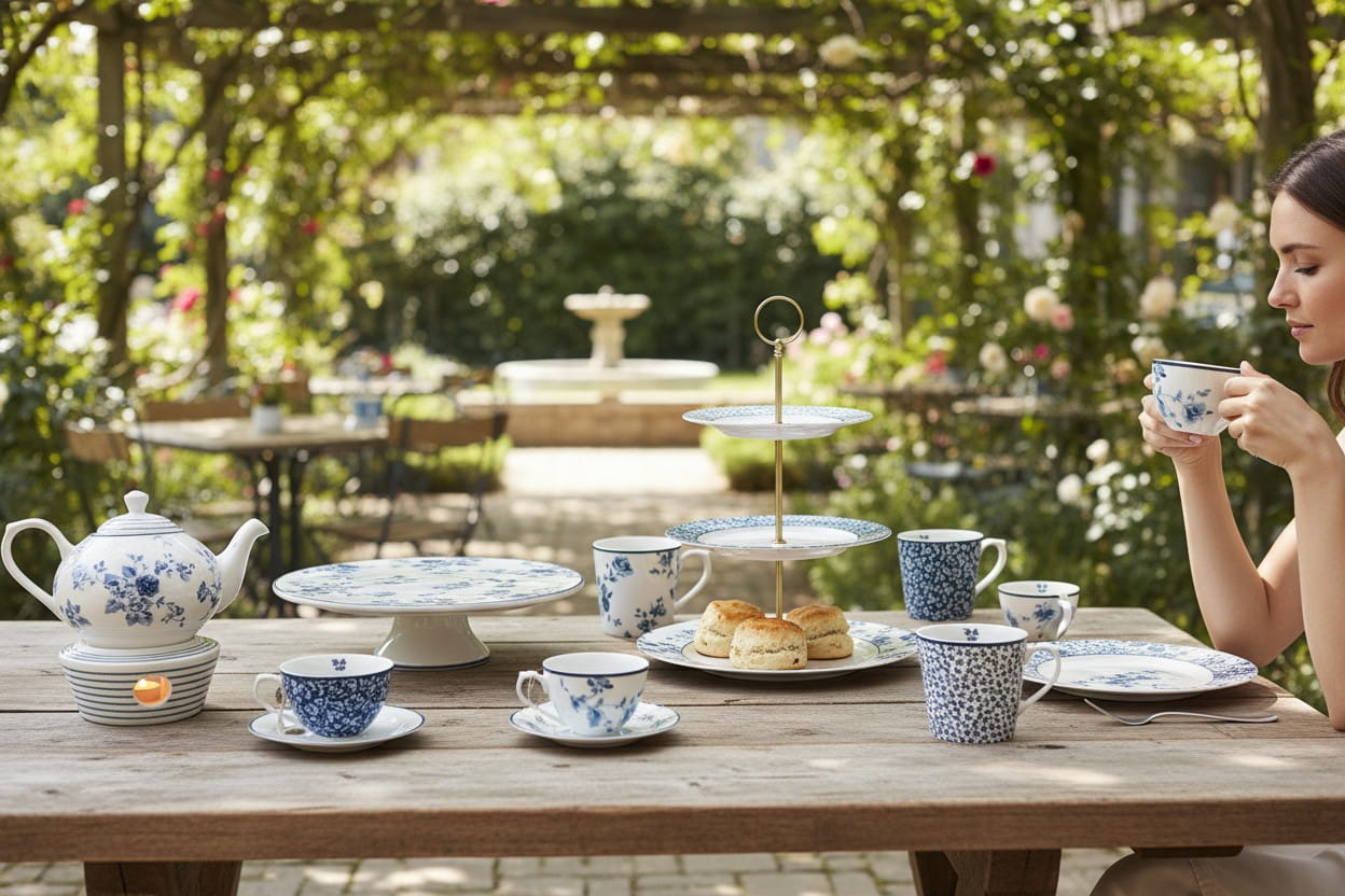 Laura Ashley Blueprint Porzellan Lifestyle