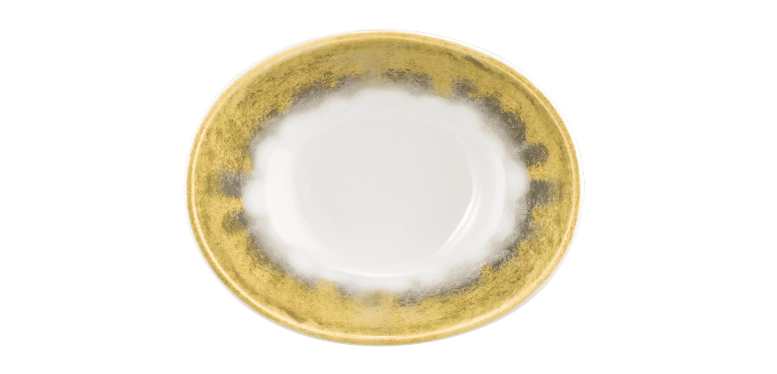 Seltmann Porzellan Modern Life Batik Kurkuma Bowl oval M5306 12 cm