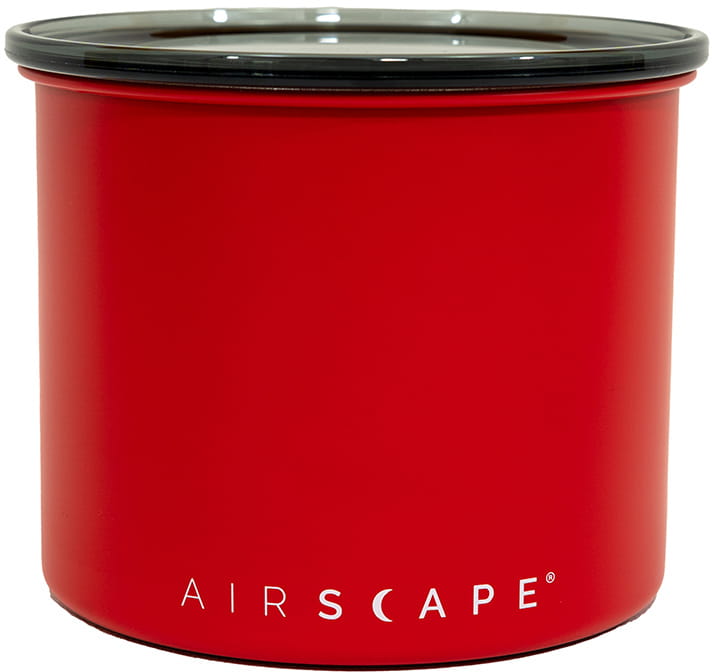 Airscape Edelstahl-Aromabehälter klein, signalrot matt