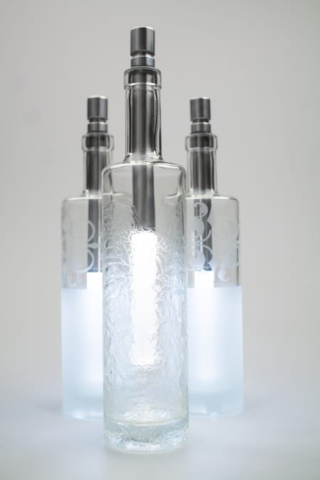 Bottlelight weiß-LED Leuchte 5000K Flaschenleuchte