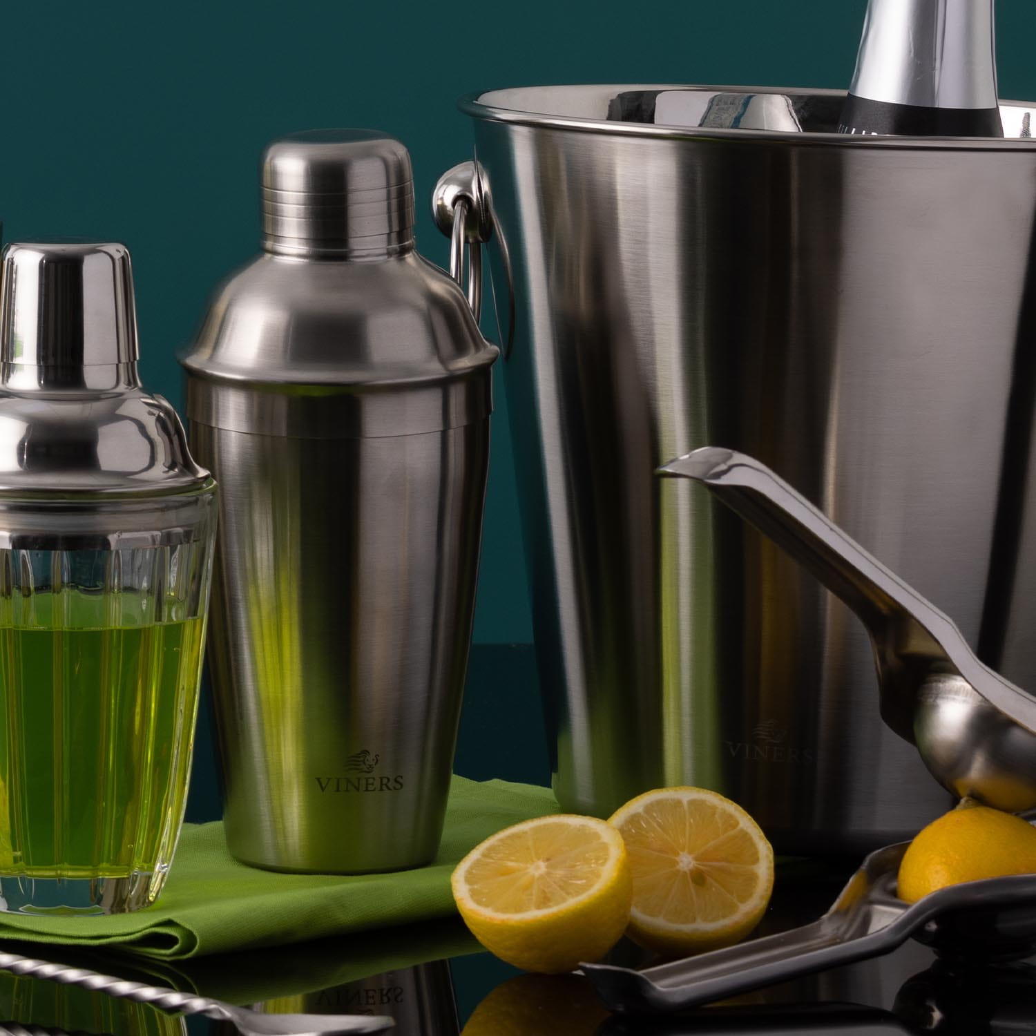 VINERS  Cocktail-Shaker Glas Ø 9,2 cm, 280 ml