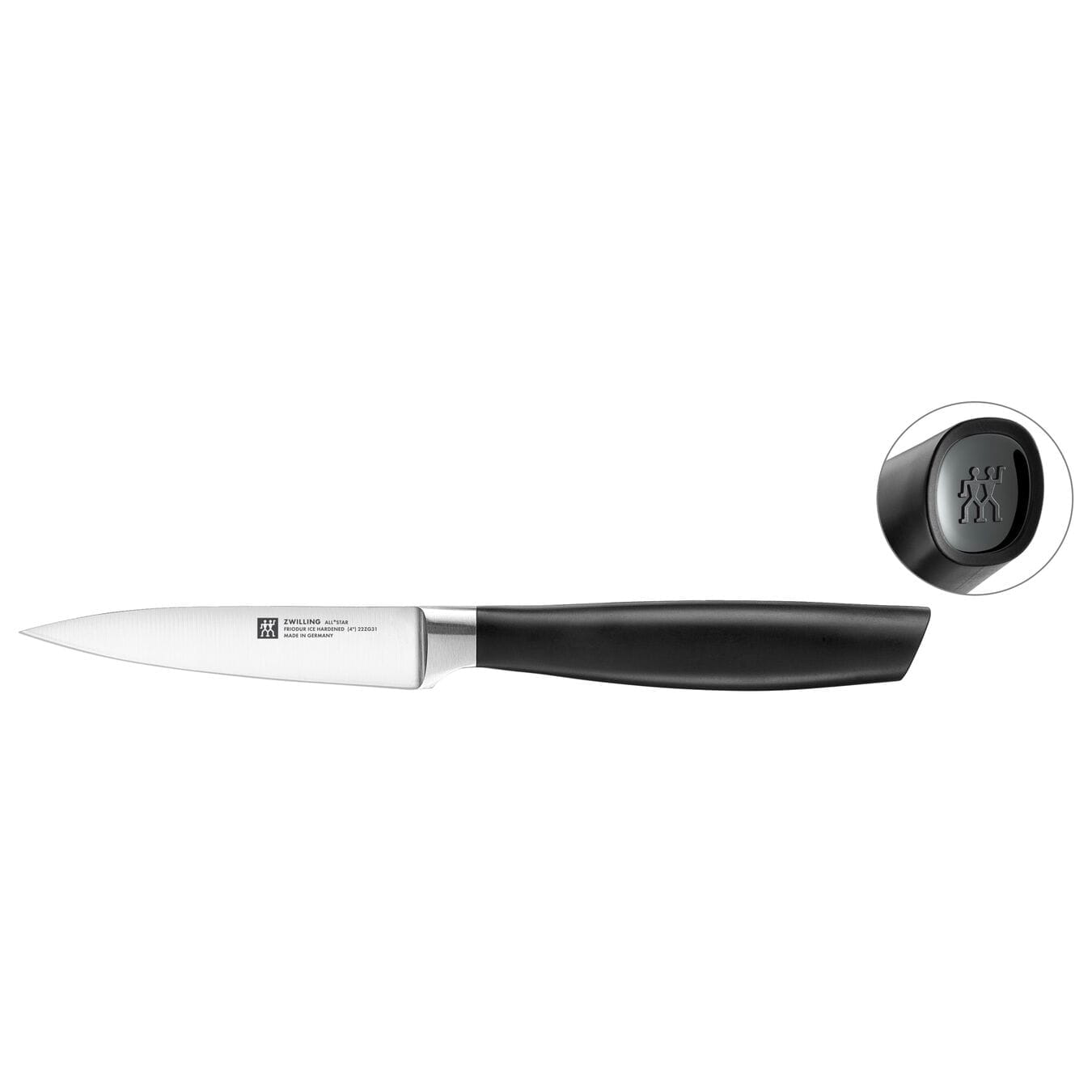 Zwilling All*Star Messerblockset, 7-teilig, mit KIS Technologie, Anthrazit/Schwarz