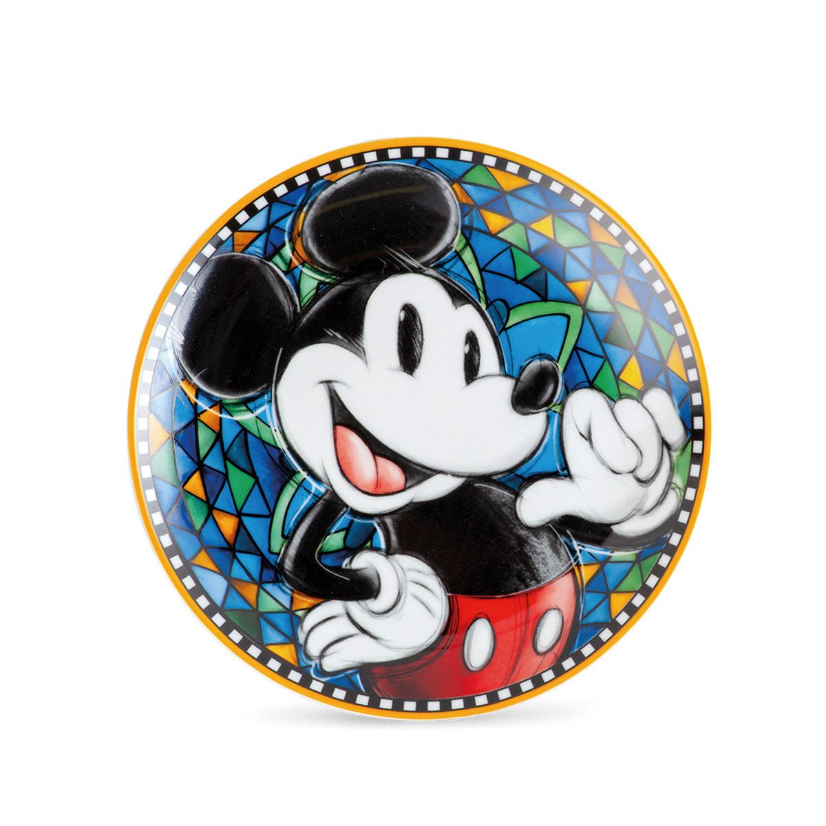Gilde Disney Porzellan Dessertteller Micky Mouse - Ø 19 cm