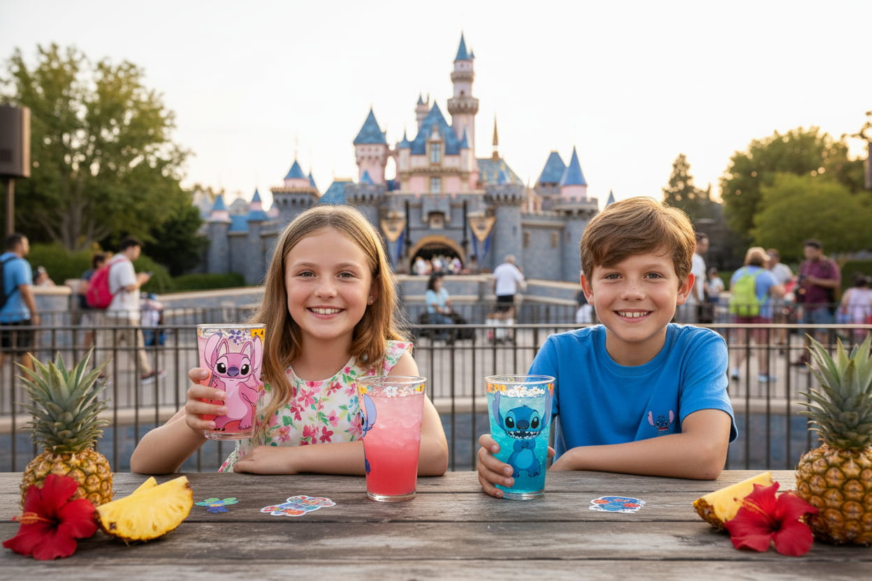 Gilde Disney Trinkgläser "Stitch & Angel" 2er Set