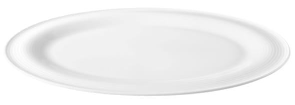 Seltmann Porzellan Beat Weiß Servierplatte oval 35x28 cm