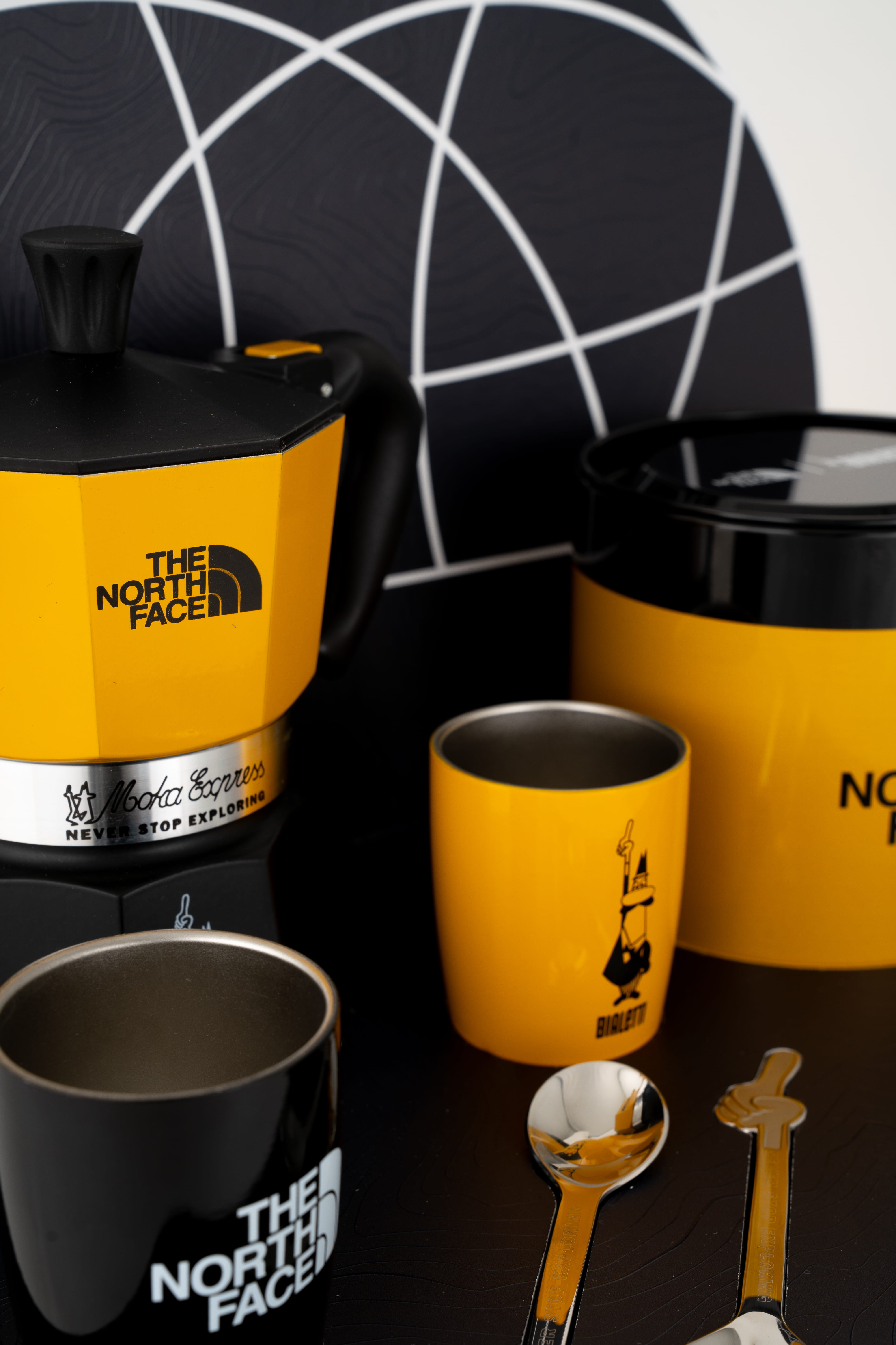Bialetti The North Face Moka Express Geschenkset 7tlg Outdoor