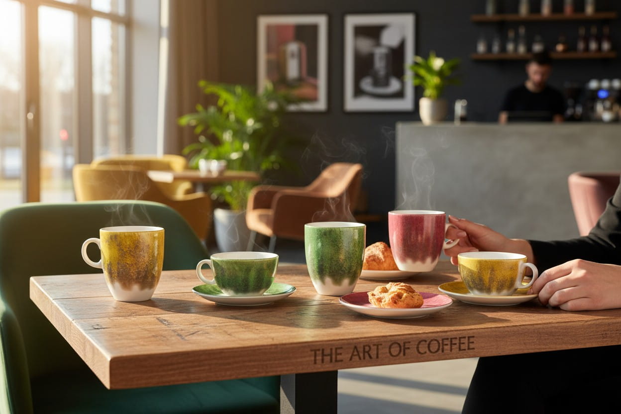Seltmann Porzellan Modern Life Batik Produktinzenierung