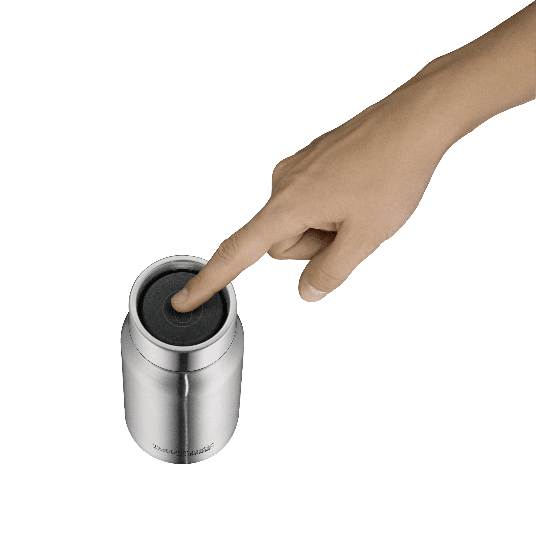 Thermos TC Drinking Mug steel mat 0,35l, öffnen