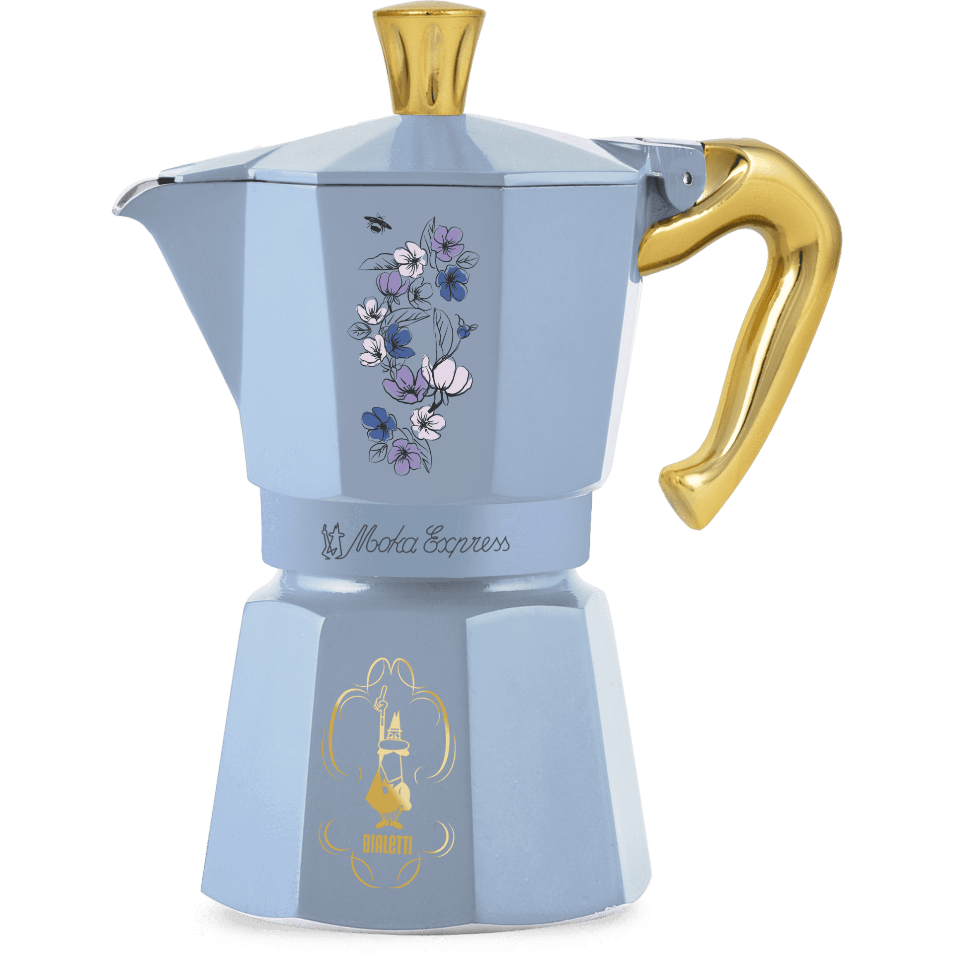 Bialetti Bridgerton Espressokocher Moka Express 6 Tassen