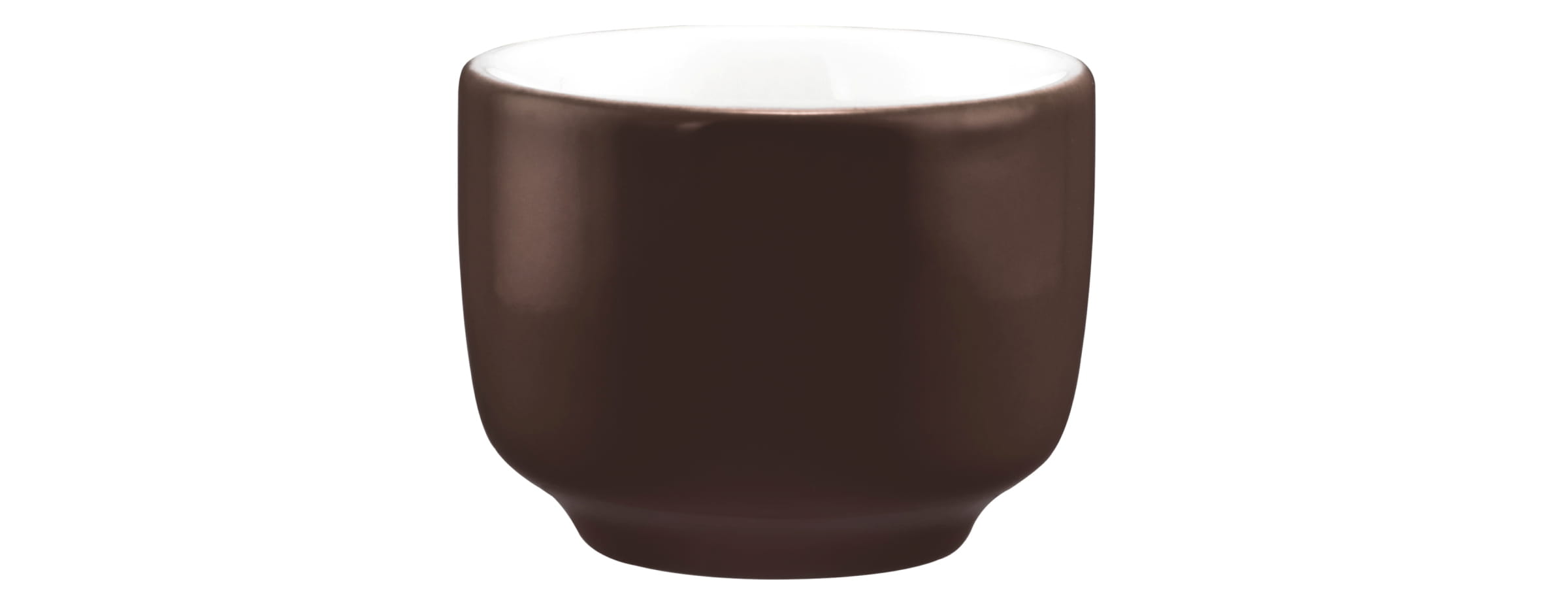 Seltmann Porzellan Sento Home Pure Colors Chocolate Brown Dipschale 8,5 cm