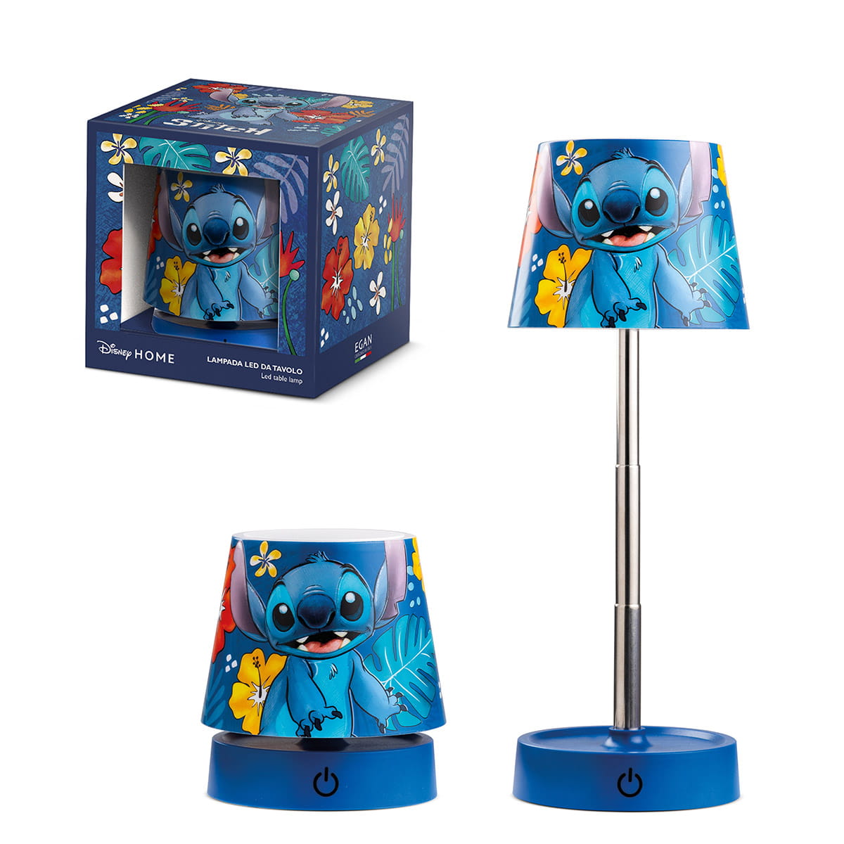 Gilde Disney Tischleuchte (LED) rund „Stitch“