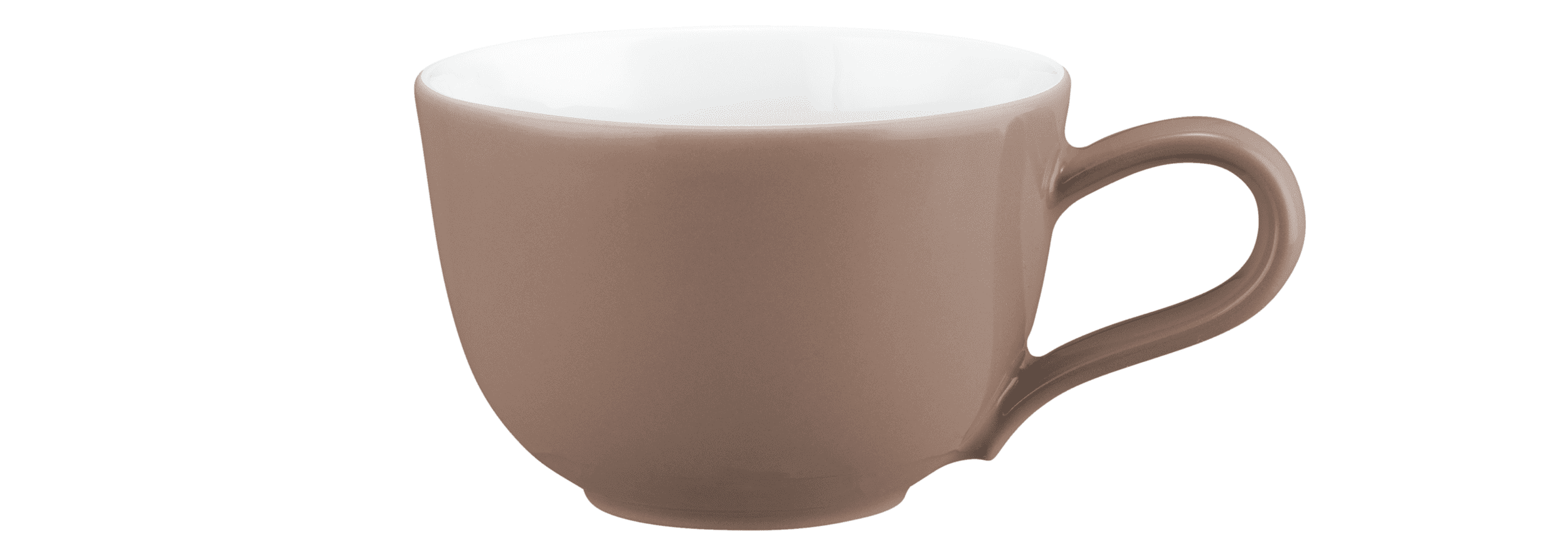 Seltmann Porzellan Liberty Pure Colors cocoa brown Espressoobertasse 0,09 l