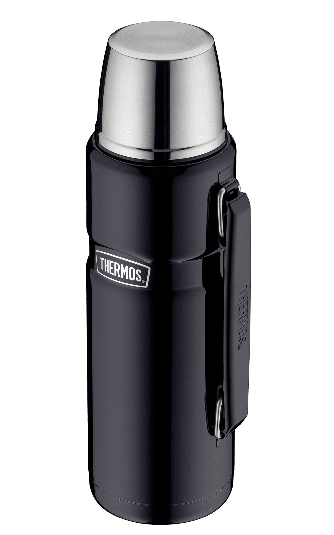 Thermos Isolierflasche Stainless King blue 1,20l