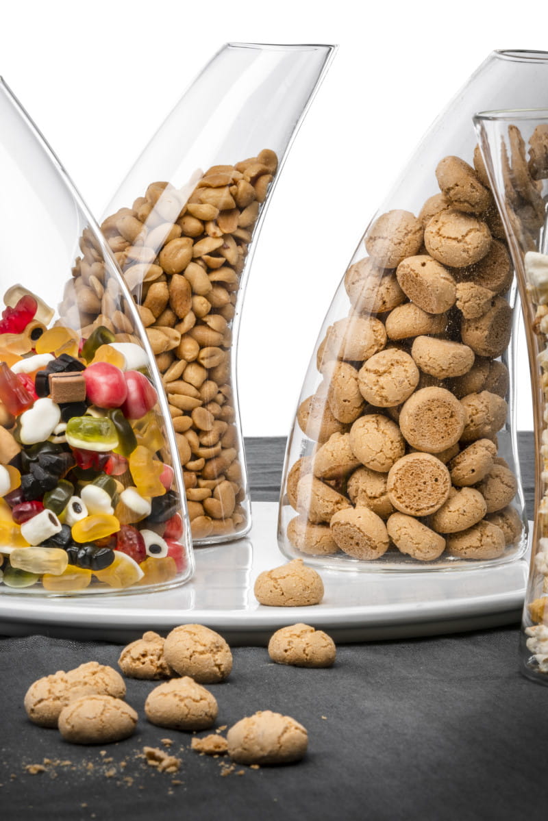 Eisch Glas Trattoria LoungeCaraffe Nuss-Spender 958/2 in Geschenkröhre