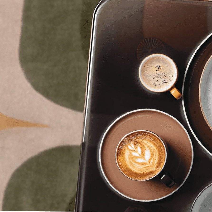 Seltmann Porzellan Sento Home Pure Colors Chocolate Brown Espressountertasse 12 cm