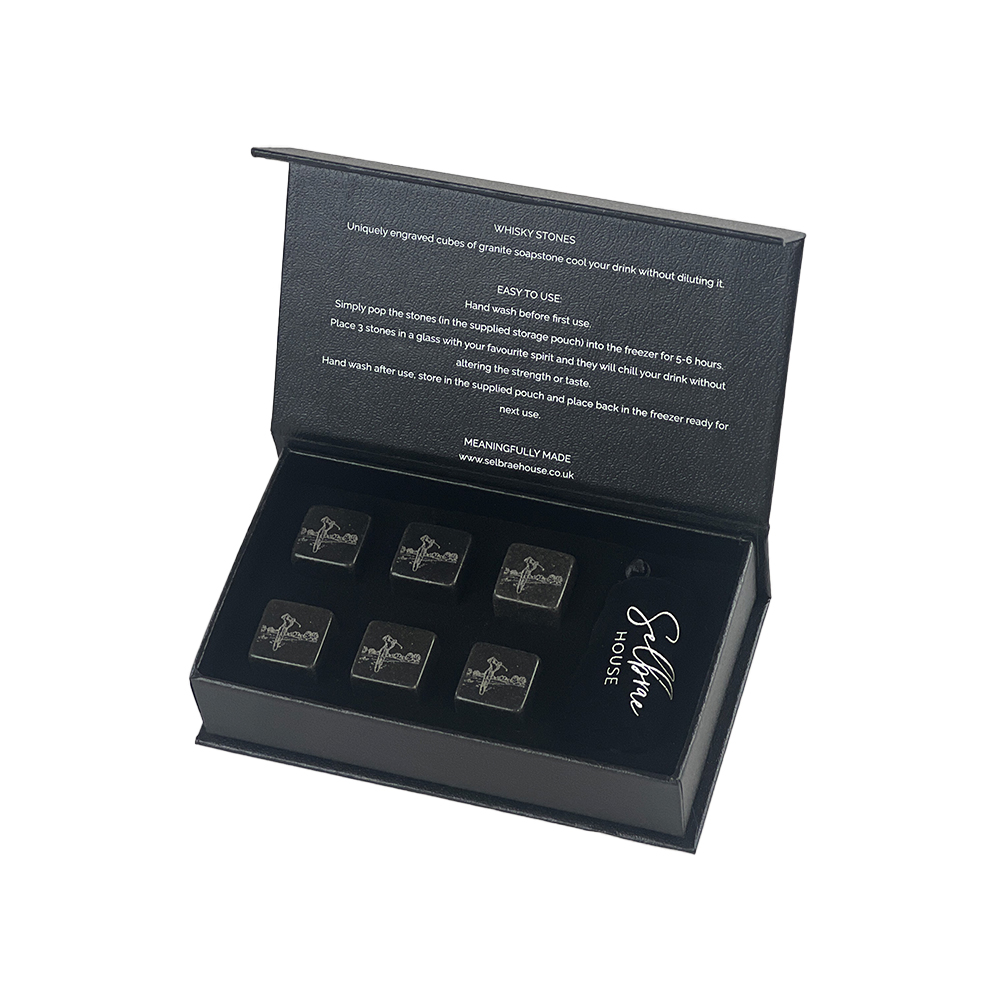 Scottish Whisky-Steine - Golf 2 x 2 x 2 cm