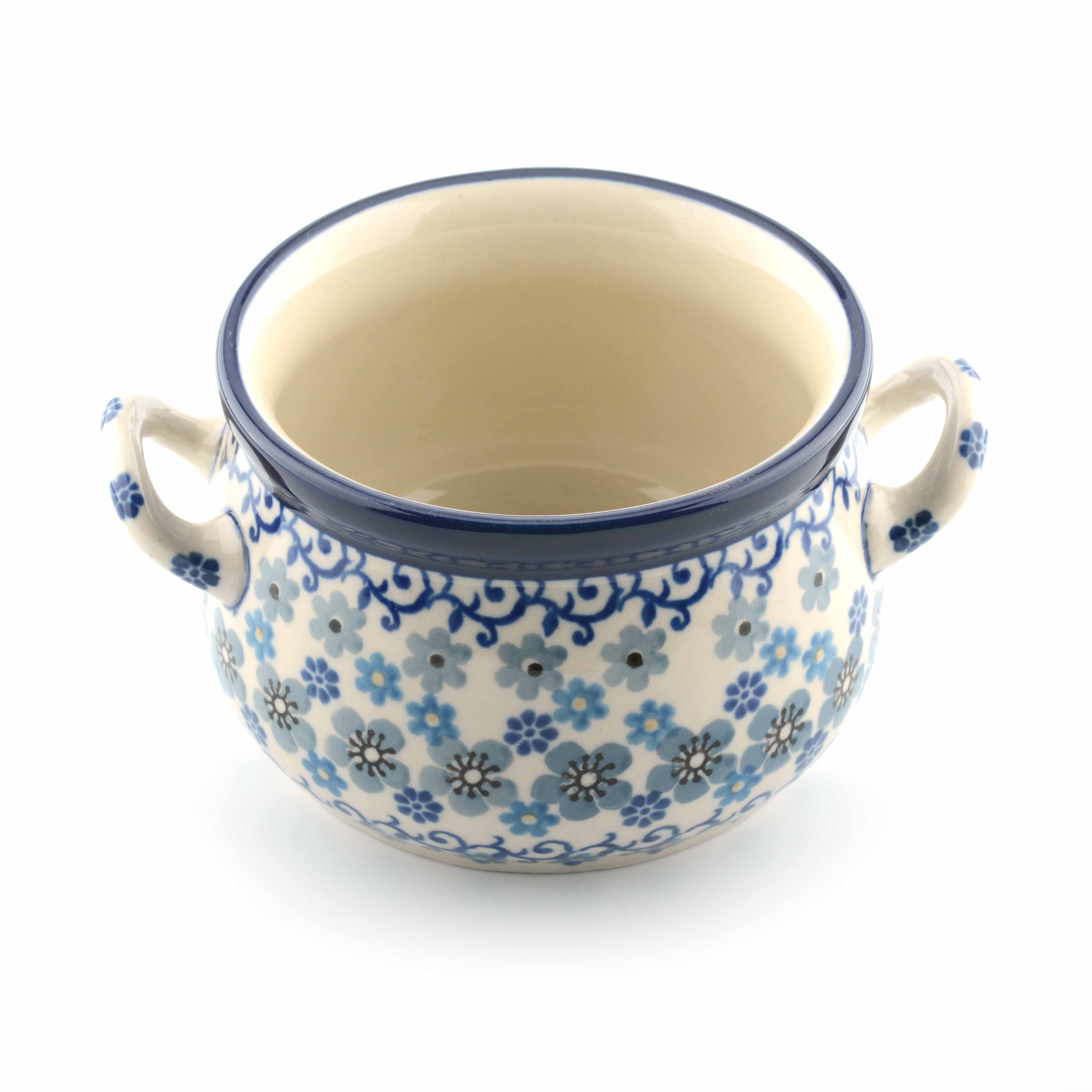 Bunzlau Castle Keramik Suppentopf / Terrine 360 ml - Winter Garden