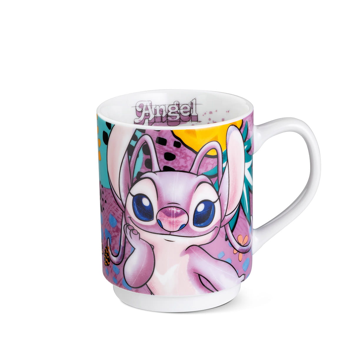 Gilde Disney Porzellan Becher Stapeltasse "Angel by Stitch"