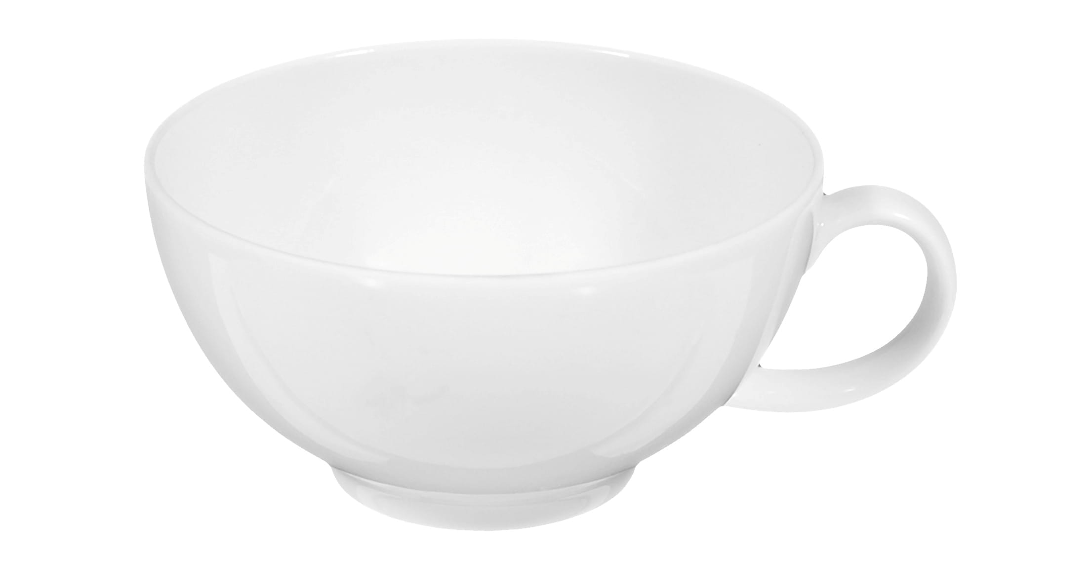 Seltmann Porzellan Lido Weiß uni Teeobertasse 0,20 l
