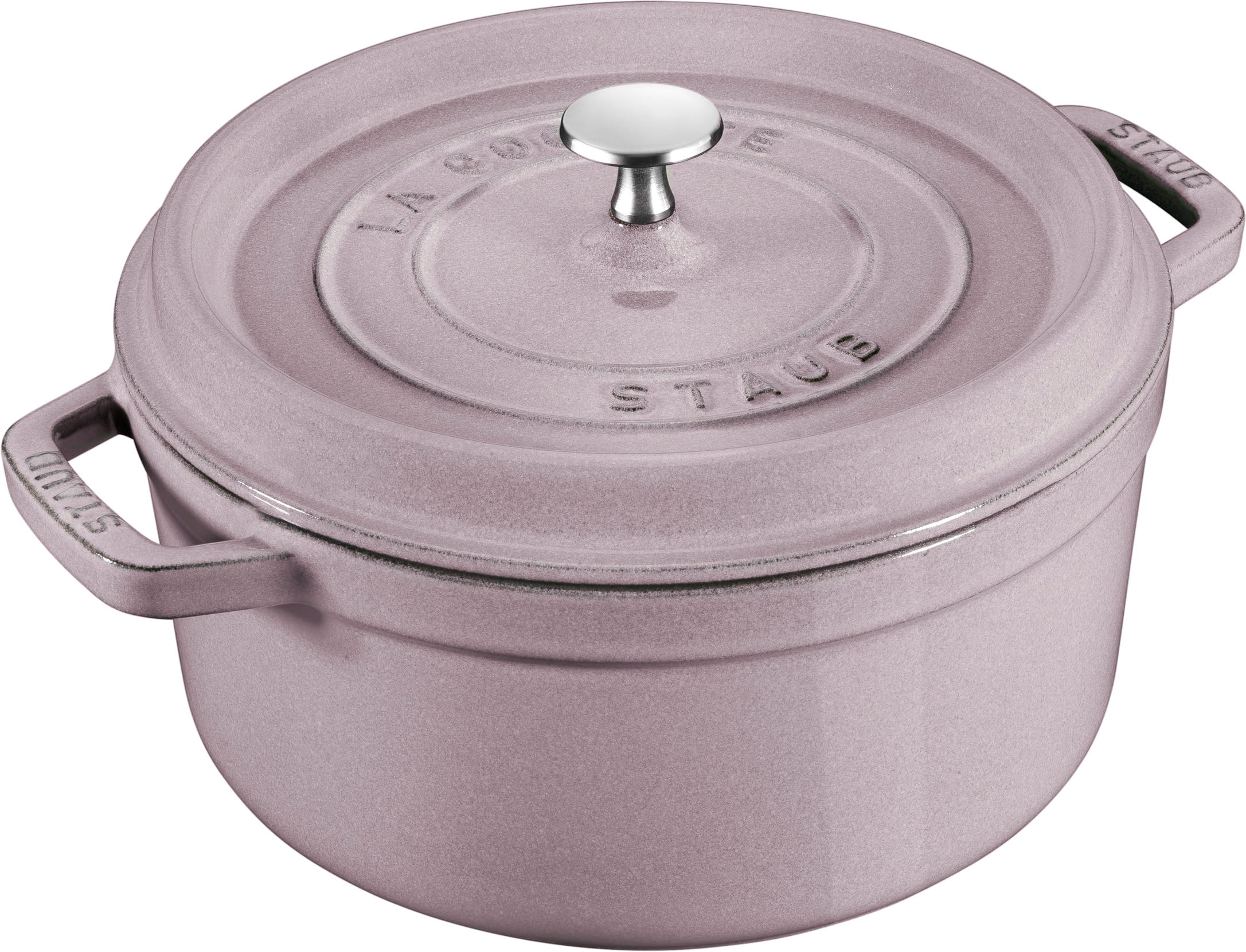 Staub Cocotte Bräter Gusseisen rund 26cm Kirschblüte
