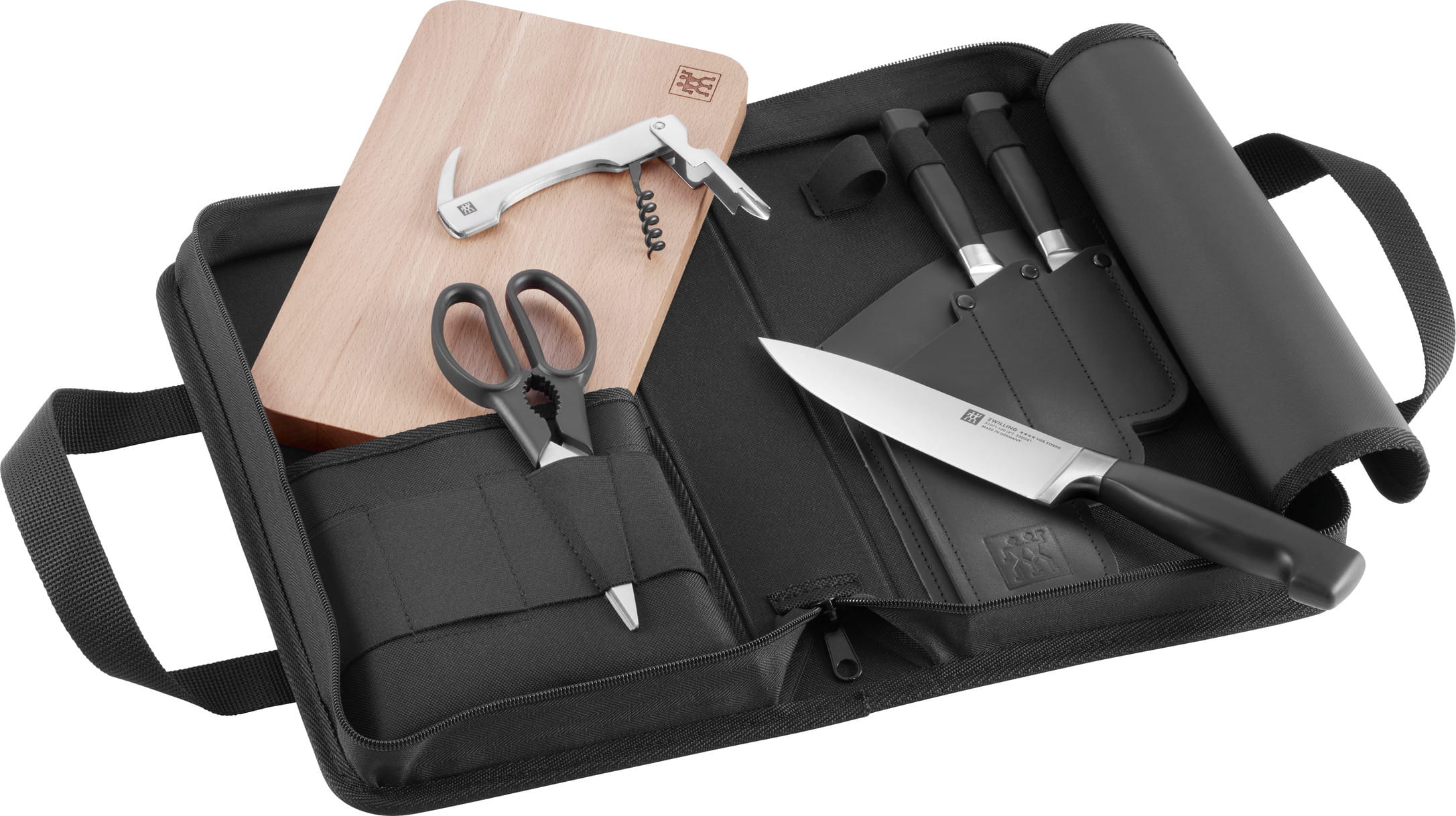 Zwilling Vier Sterne Messerset / Reiseset / Travellerset / 7 tlg