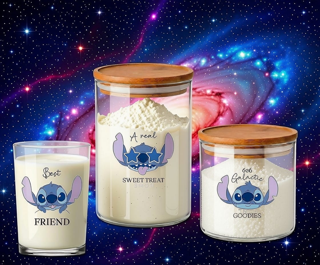 Gilde Disney Trinkglas Stitch - Good Company - Best friend