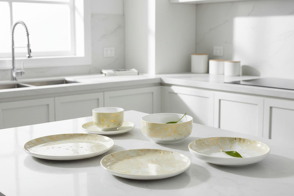 Seltmann Porzellan Sento Hikari Produktinzenierung