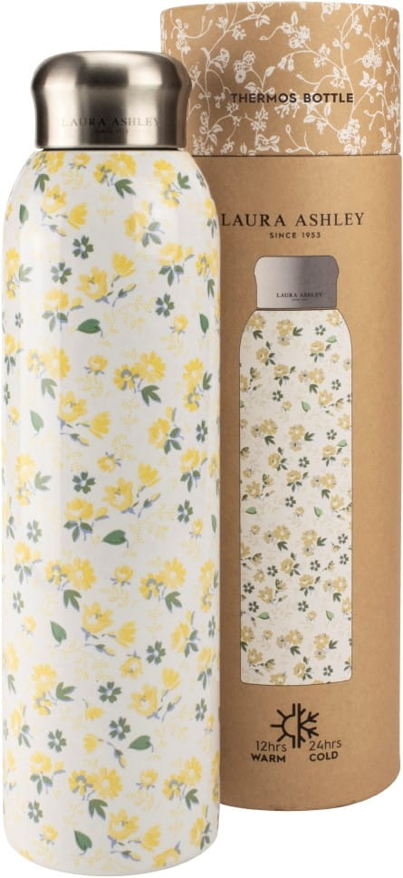 Laura Ashley On the Go Wasserflasche Petit Fleur Yellow - 500 ml