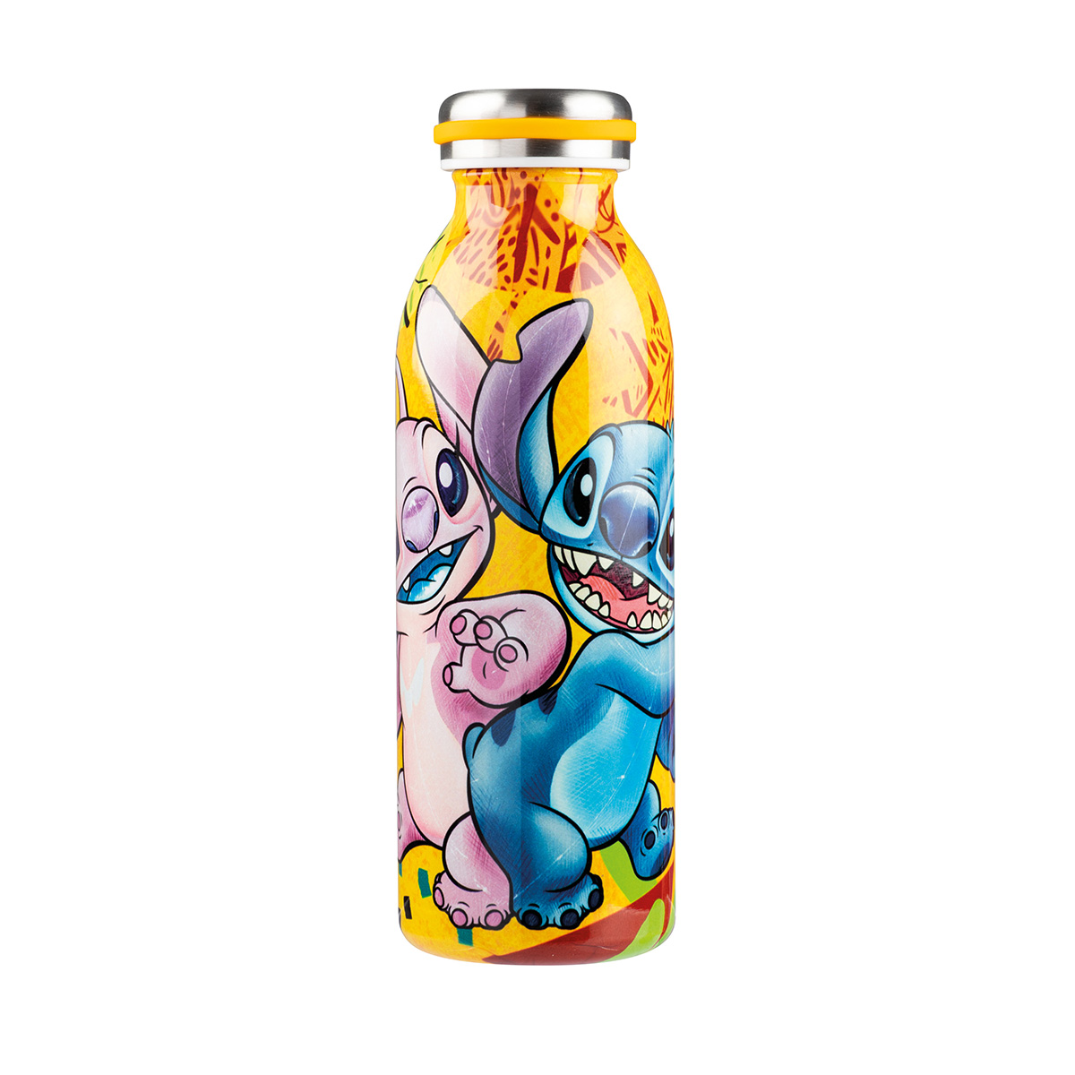 Gilde Disney Edelstahl Thermosflasche "Stitch & Angel"