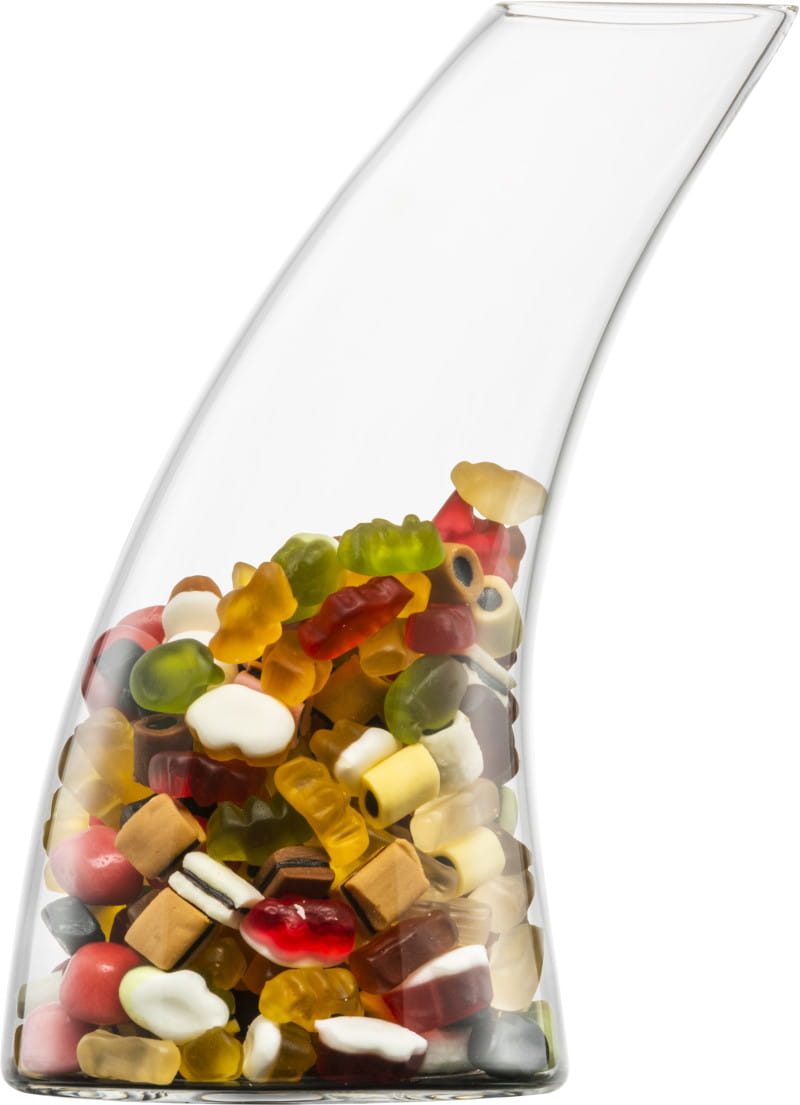 Eisch Glas Trattoria LoungeCaraffe Nuss-Spender 958/2 in Geschenkröhre