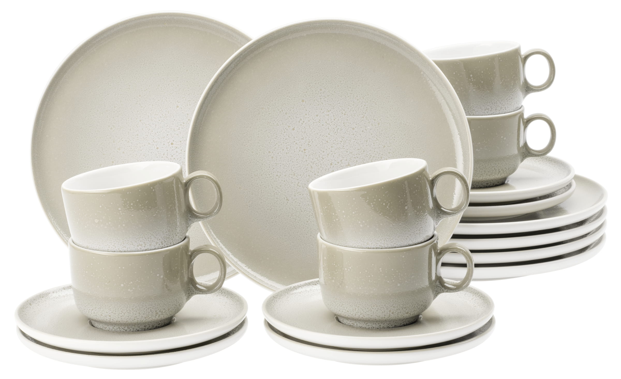 Seltmann Porzellan Sento Home Aura cream Kaffeeservice 18-teilig