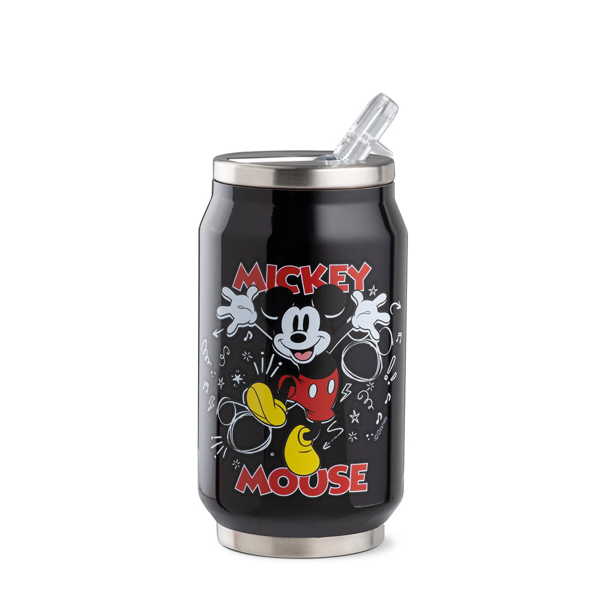 Gilde Disney Edelstahl Thermosflasche / Getränkedose "Mickey"