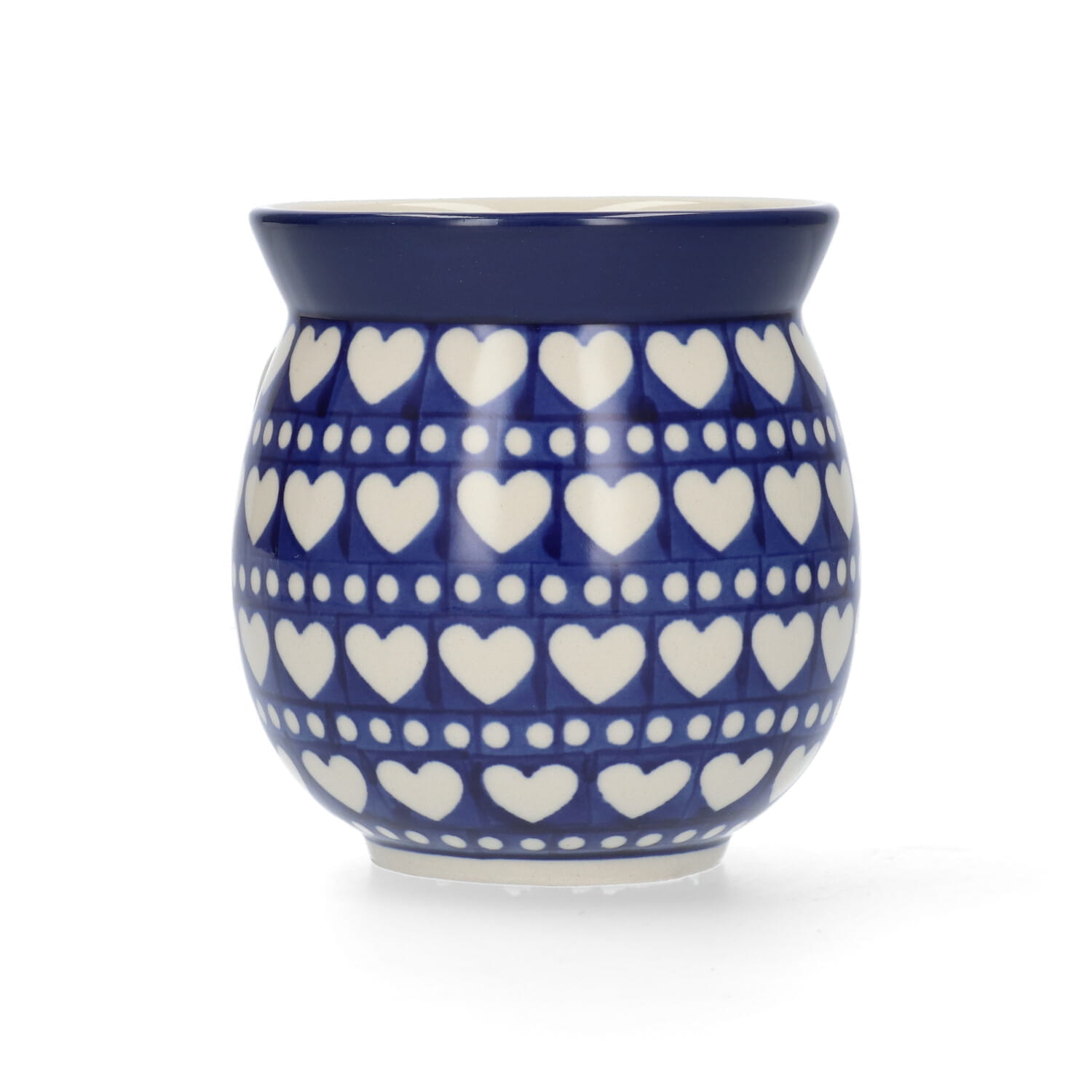 Bunzlau Castle Keramik Becher Farmer 500 ml - Blue Valentine